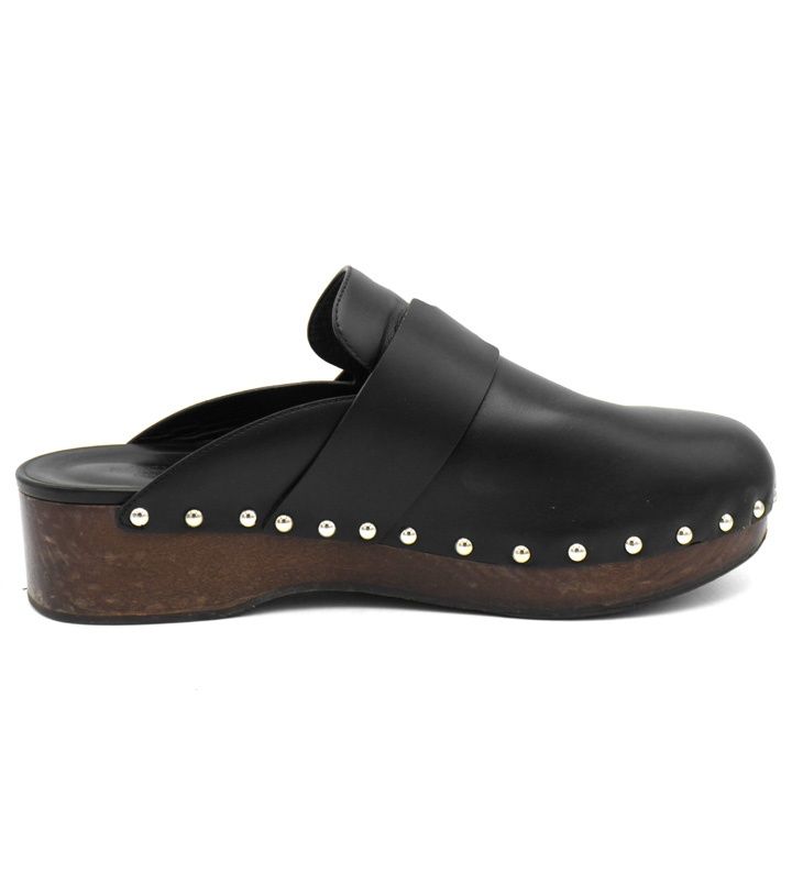 エルメス HERMES カリャ スタッズ レザー サンダル 46942