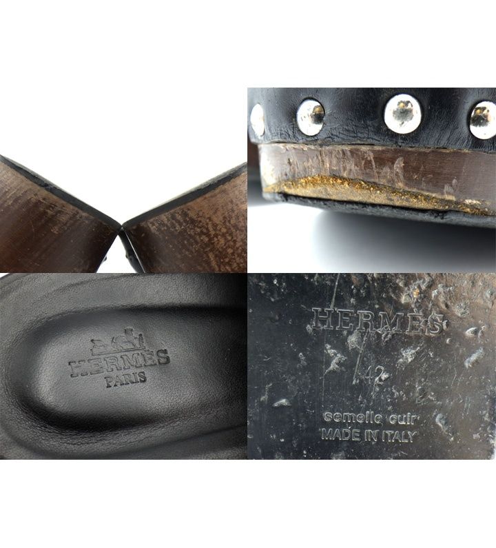 スタッズ レザー