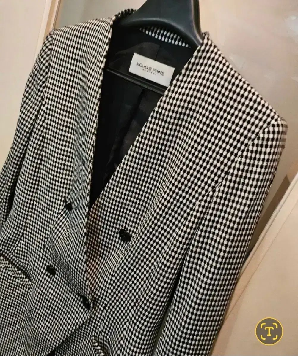 MOJO S PHINE モジョエスピン チェック柄 ジャケット 55