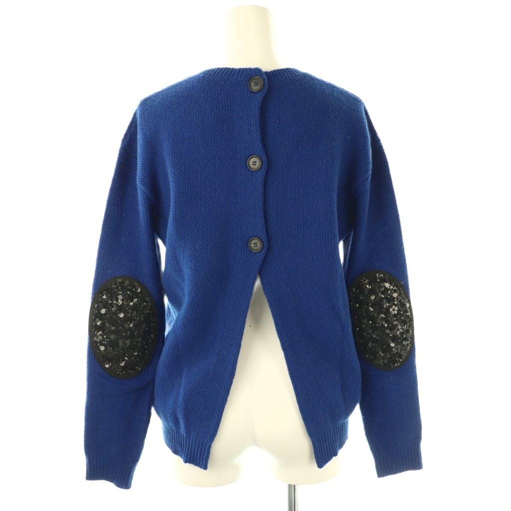 ヌメロヴェントゥーノ　スウェット　ビジュー ヌメロヴェントゥーノ N°21 ニット セーター ビジュー装飾 ウール