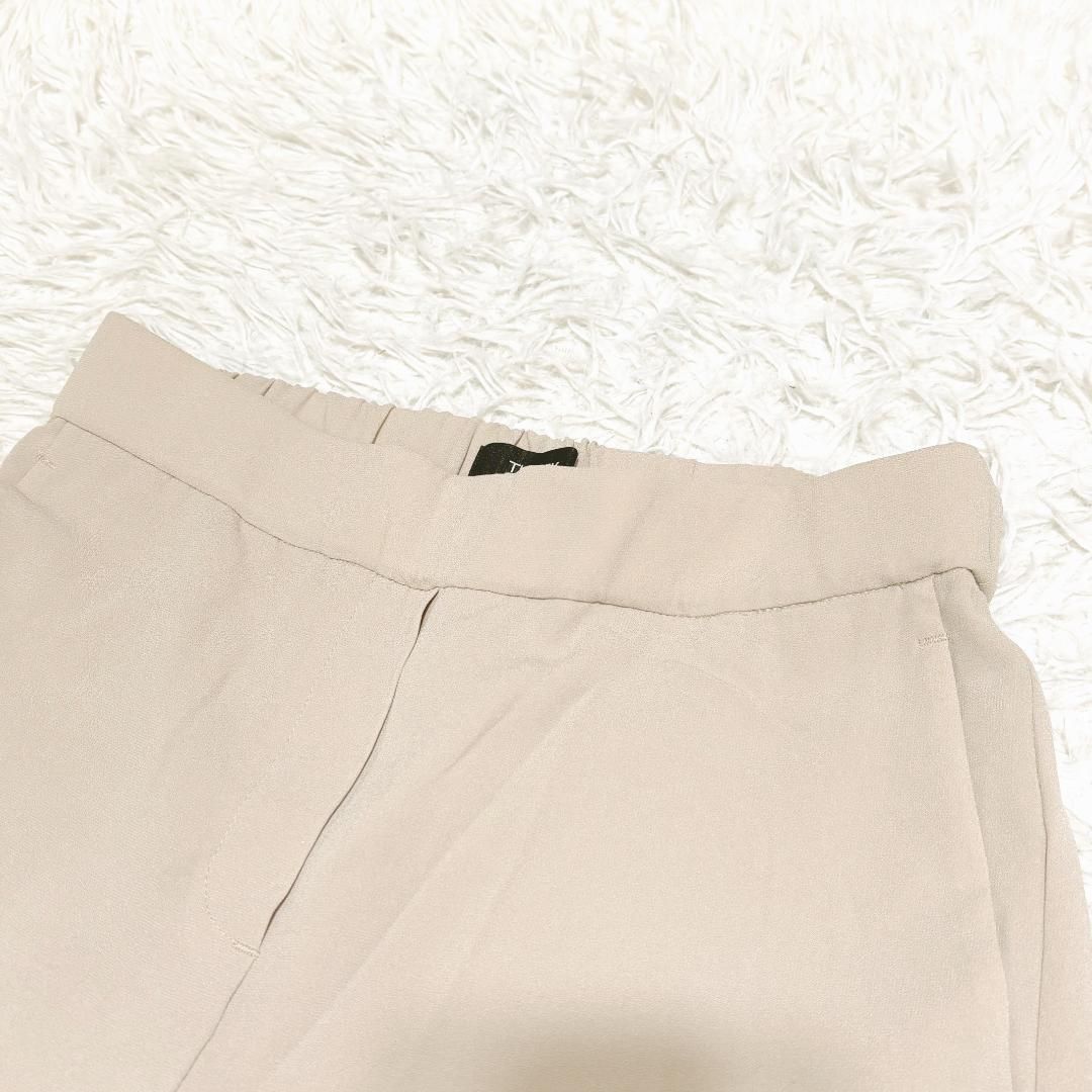 theory ウエストゴム テーパード クロップドパンツ 00 ベージュ - メルカリ