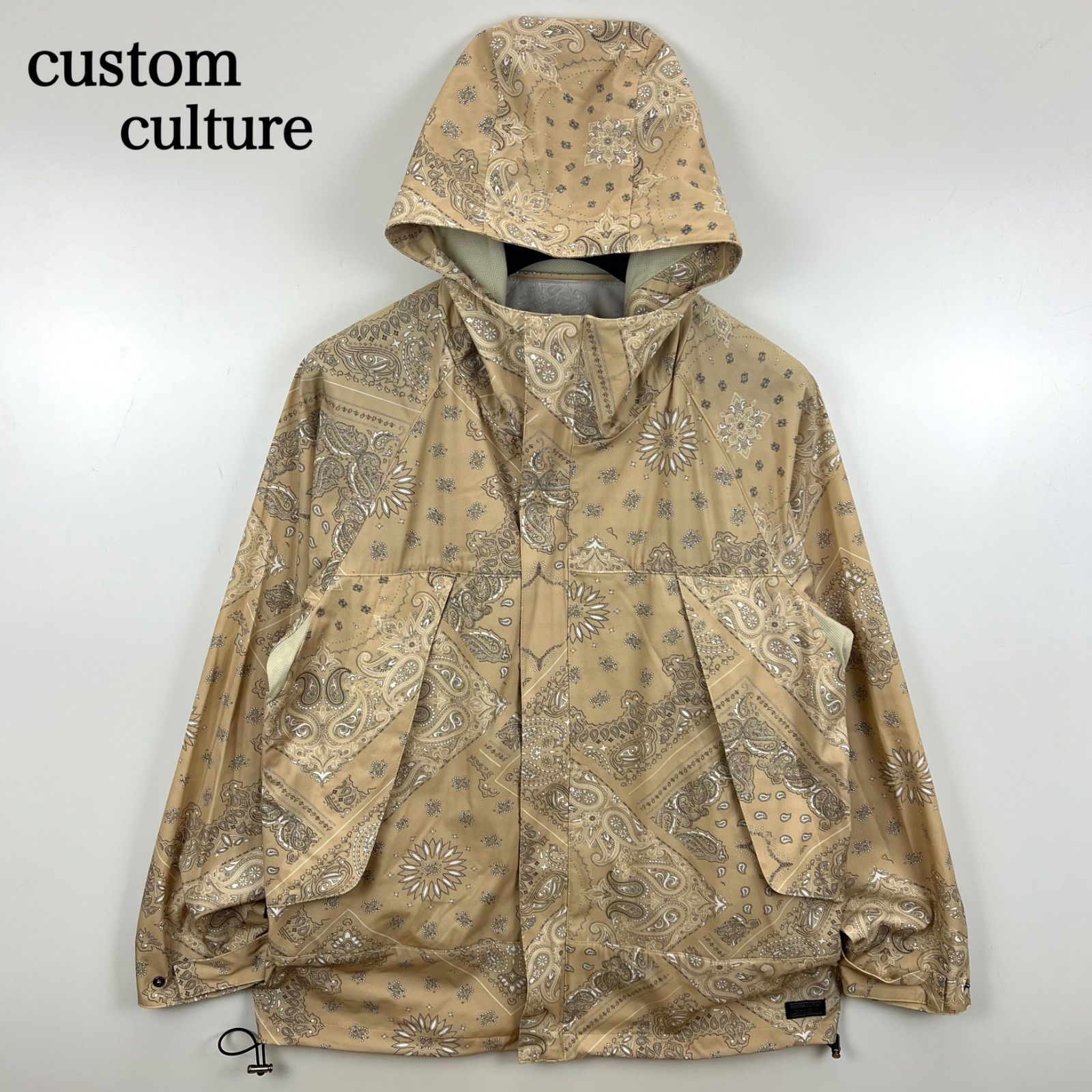 Bristol バンダナ柄 マウンテンパーカー M Bristol バンダナ柄 マウンテンパーカー M Bristol バンダナ柄