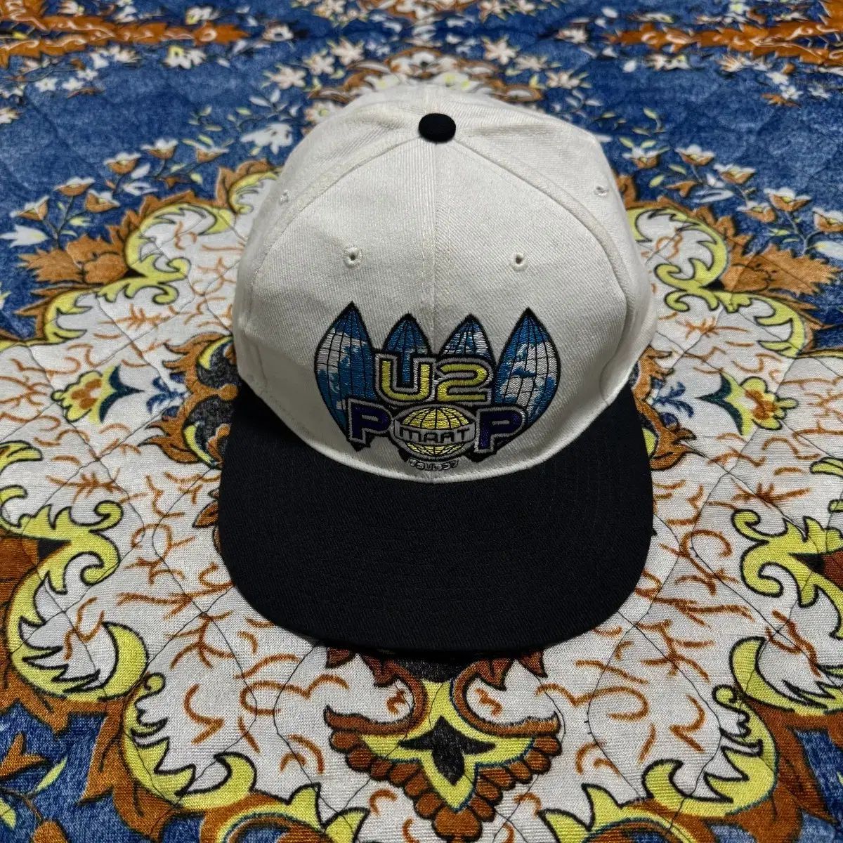 ヴィンテージ 90 s U 2 POP Mart ベースボールキャップ 帽子