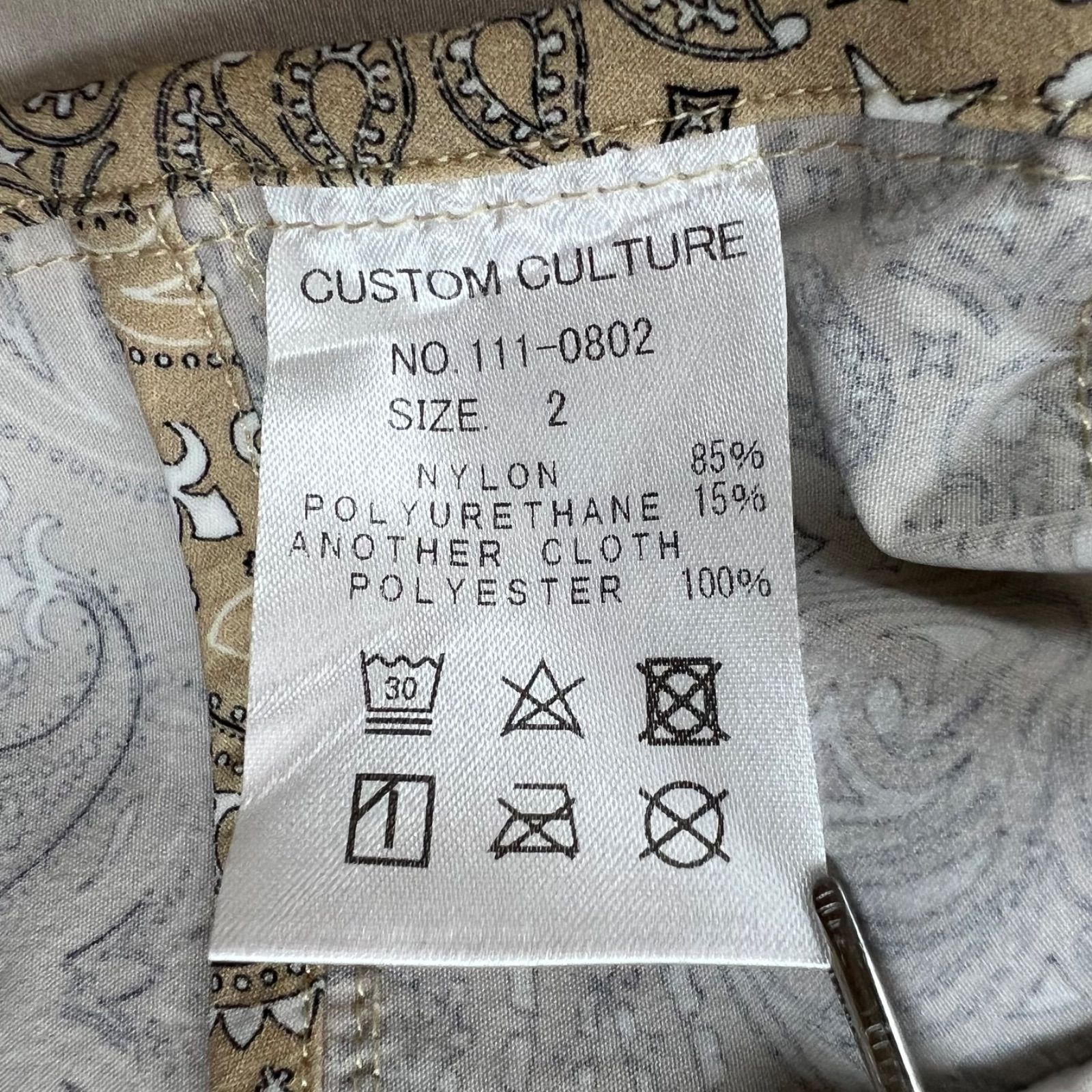 custom culture bandanna pattern mountain jacket parka 2 M 111-0802 
