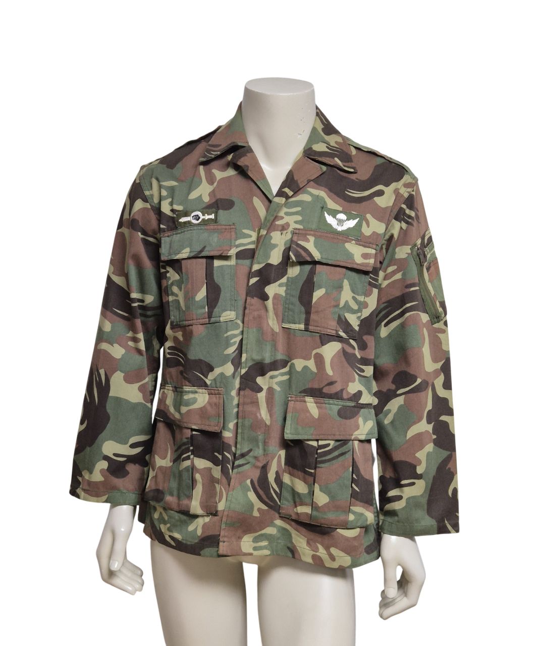 陸軍 旧モデル 情報部 HID 陸上 DPM 軍服 トップス ジャケット XL