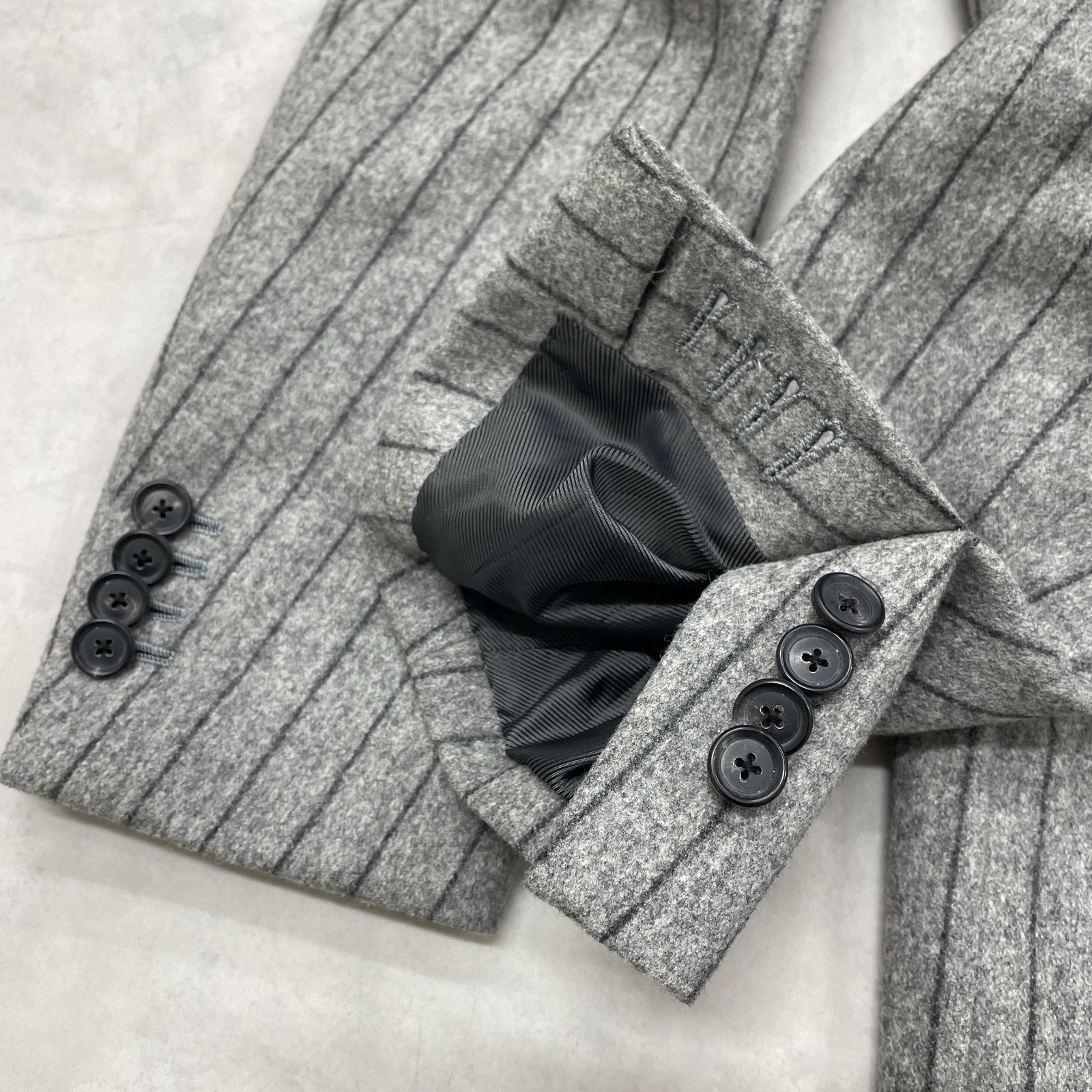 デペトリロ　De Petrillo グレースーツ セットアップ 50サイズ デペトリロ De Petrillo グレースーツ セットアップ 50サイズ