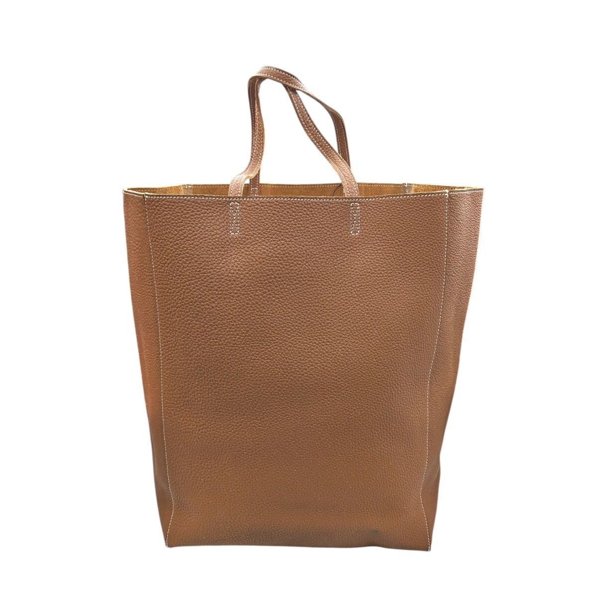 Pachyderm パキダム トートバッグ ブラウン レザー シボ革 TOTE BAG 
