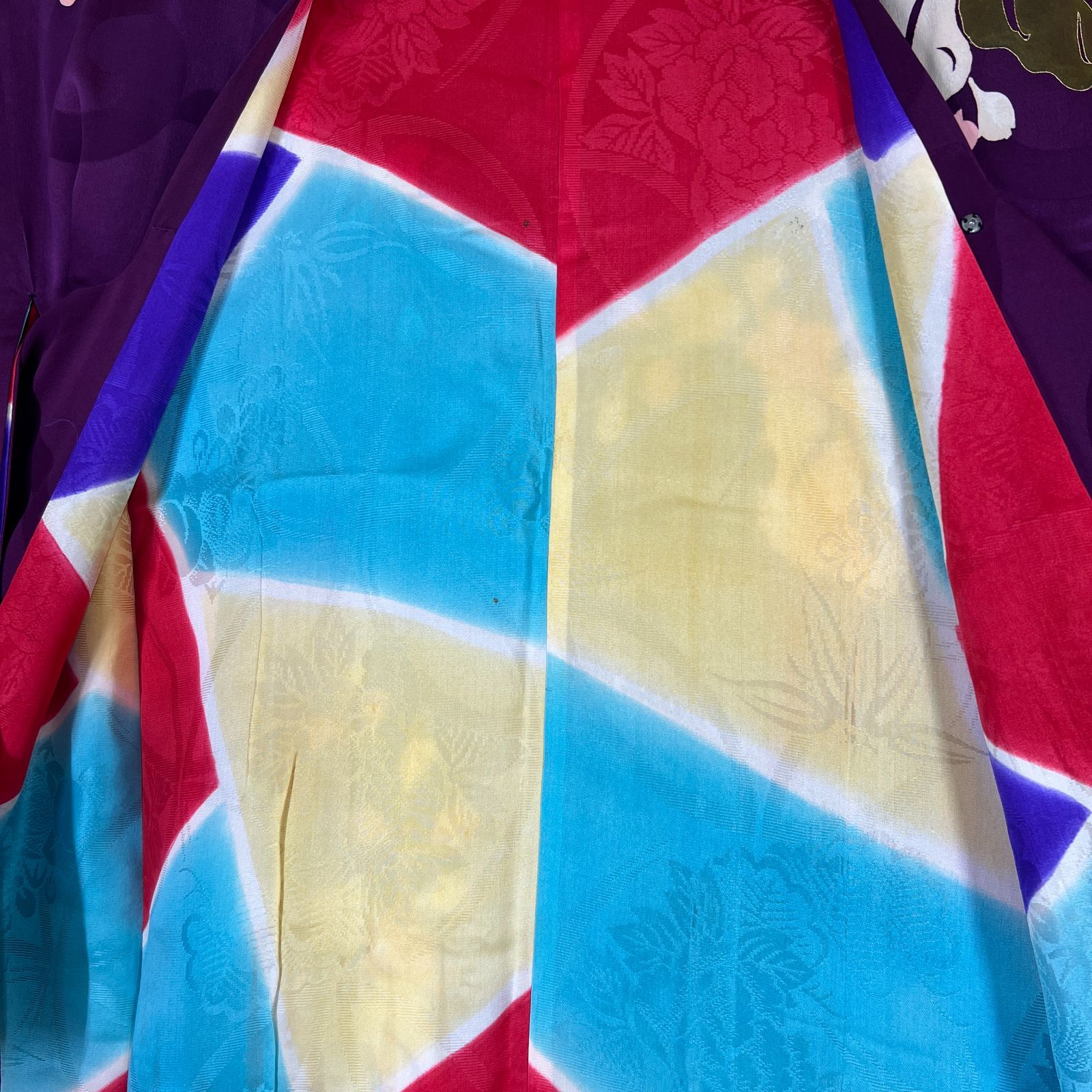 ロング丈 アンティーク着物