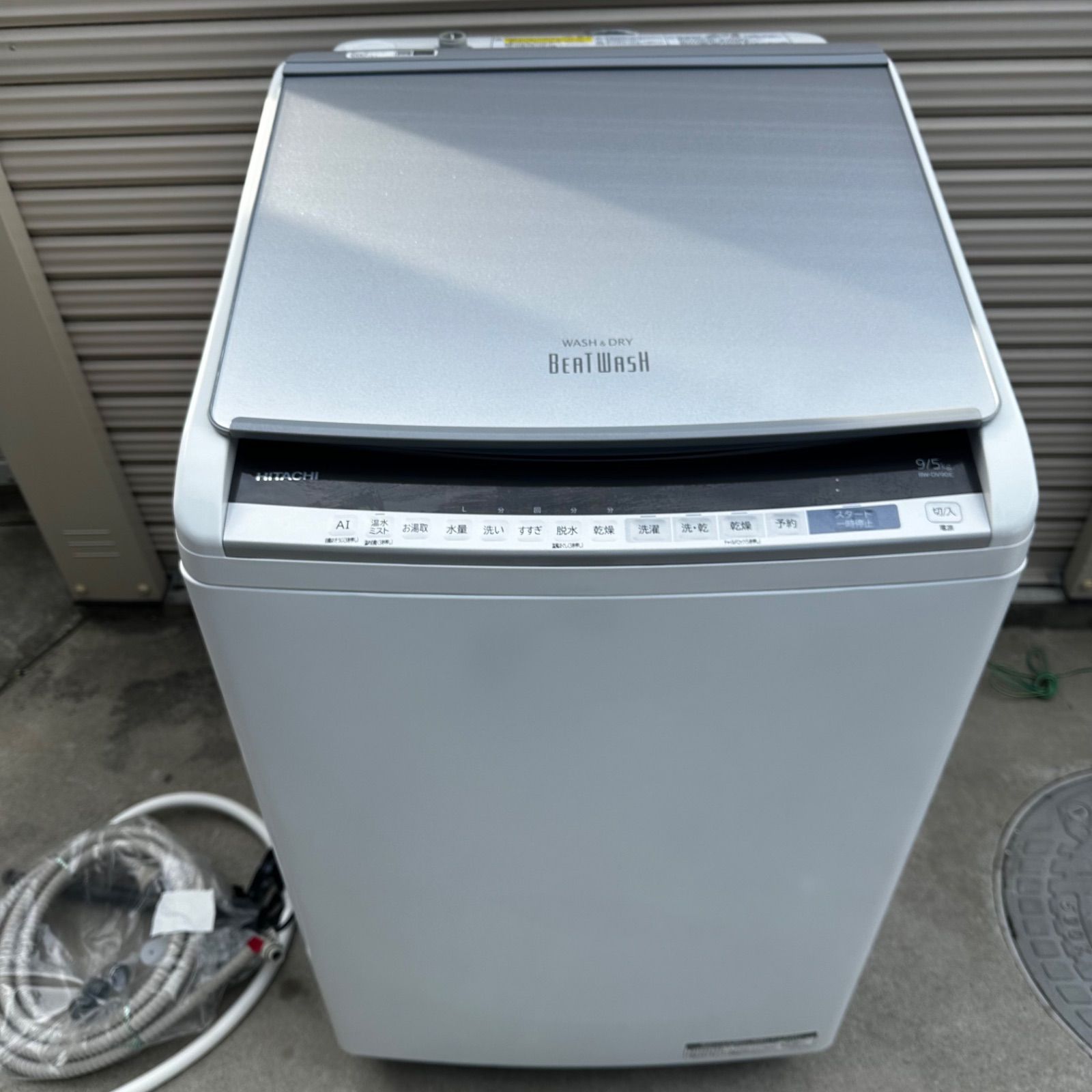 日立 HITACHI BW DV 90 E 9 kg ビートウォッシュ 2019年製