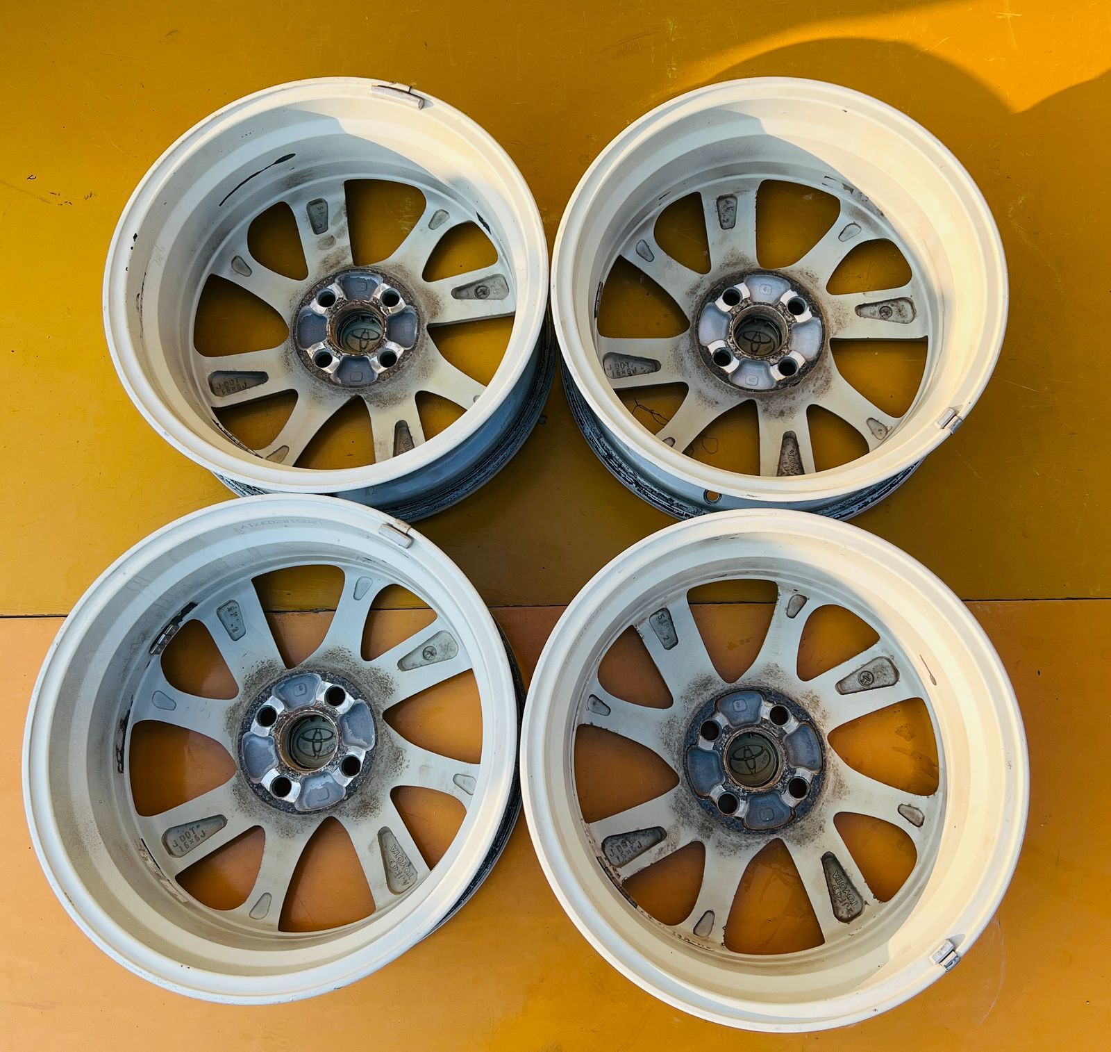  ZT 3052 4本 4穴 TOYOTA アルミホイール AJF 16 X 6 J 16インチ ホイール