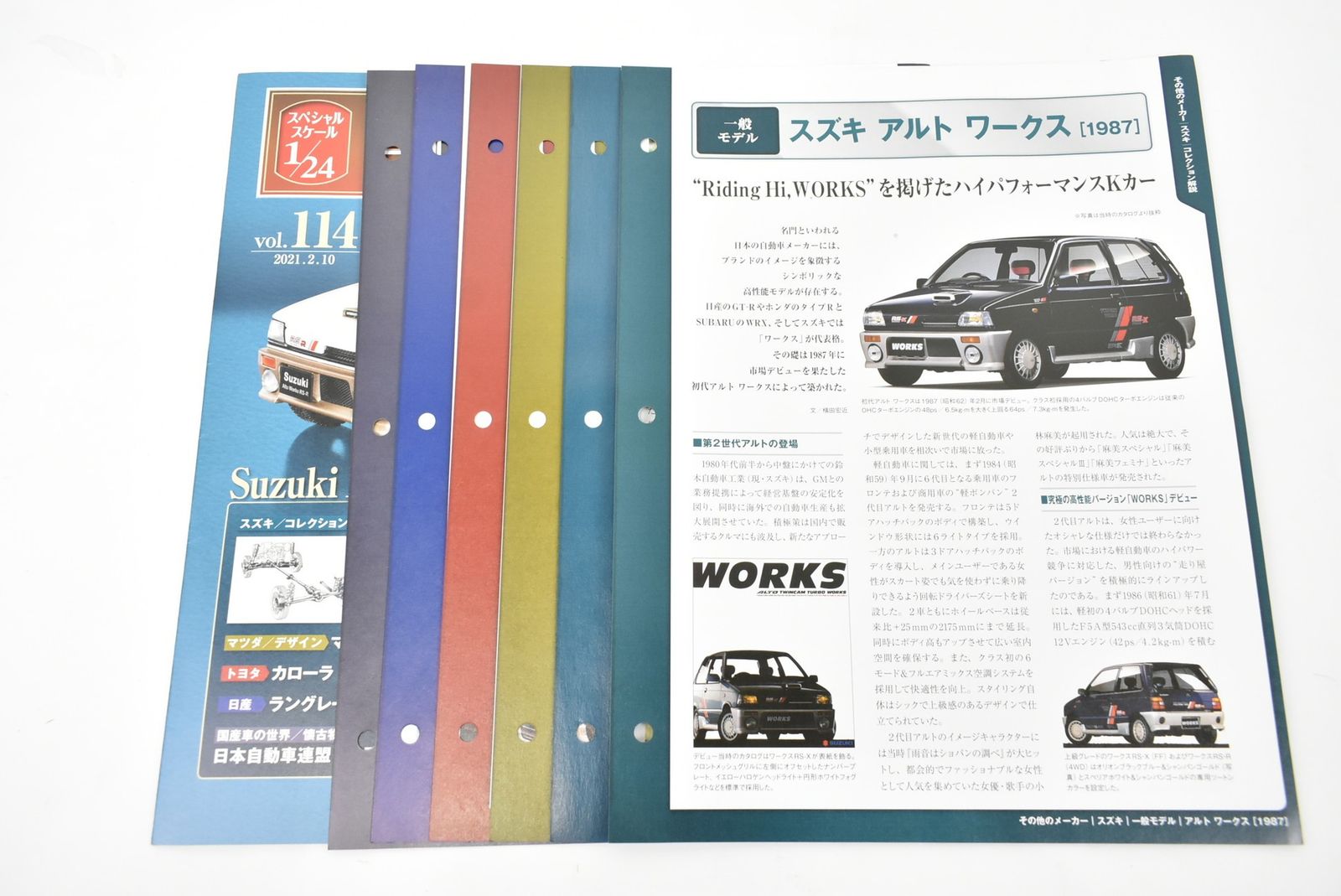 スズキ アルト1/24 国産名車コレクション Vol.114 スズキ アルト1/24 国産名車コレクション Vol.114