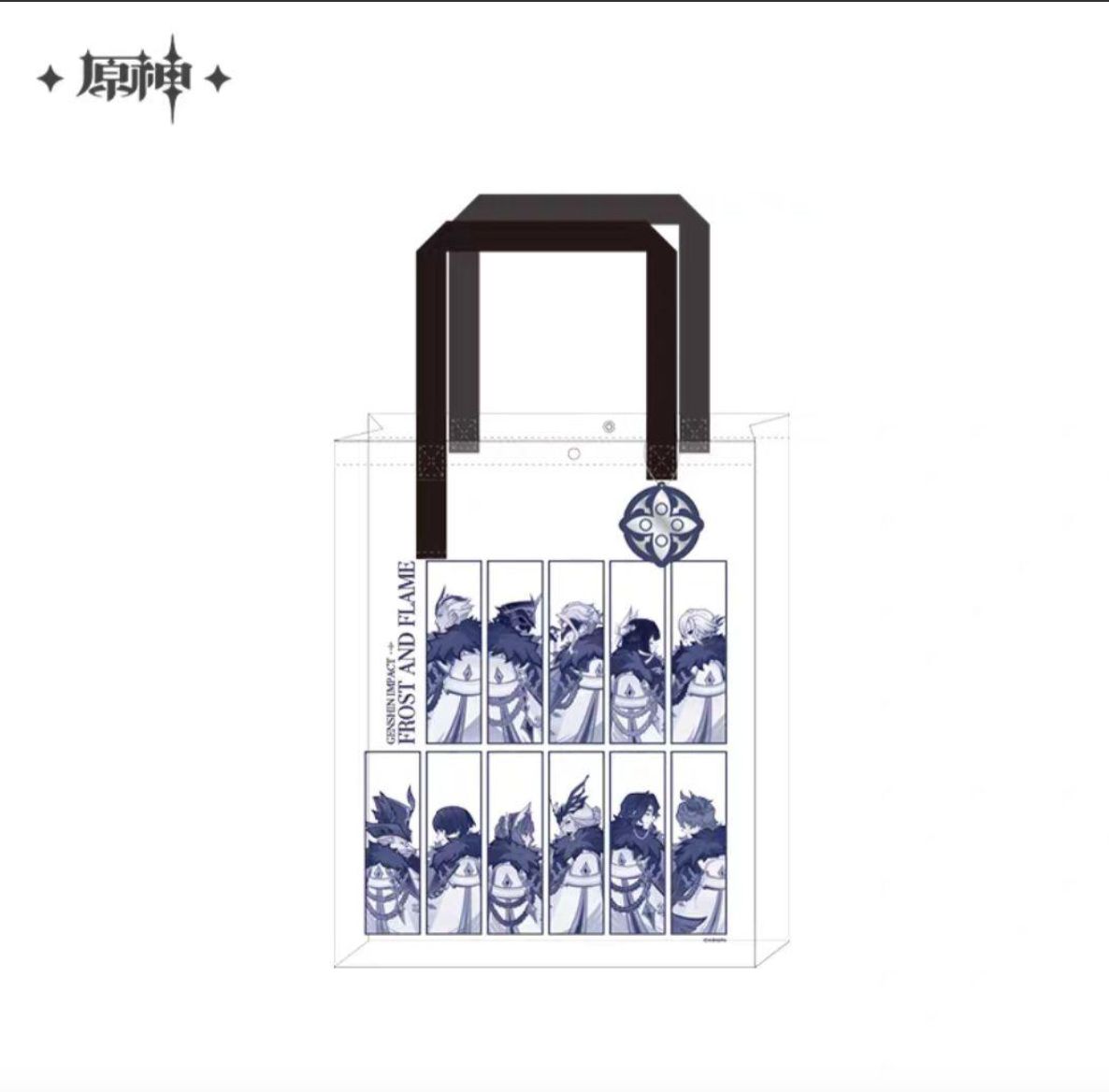 原神 中国 霜痕と権焔 ファデュイ 執行官 トートバッグ 公式正規品