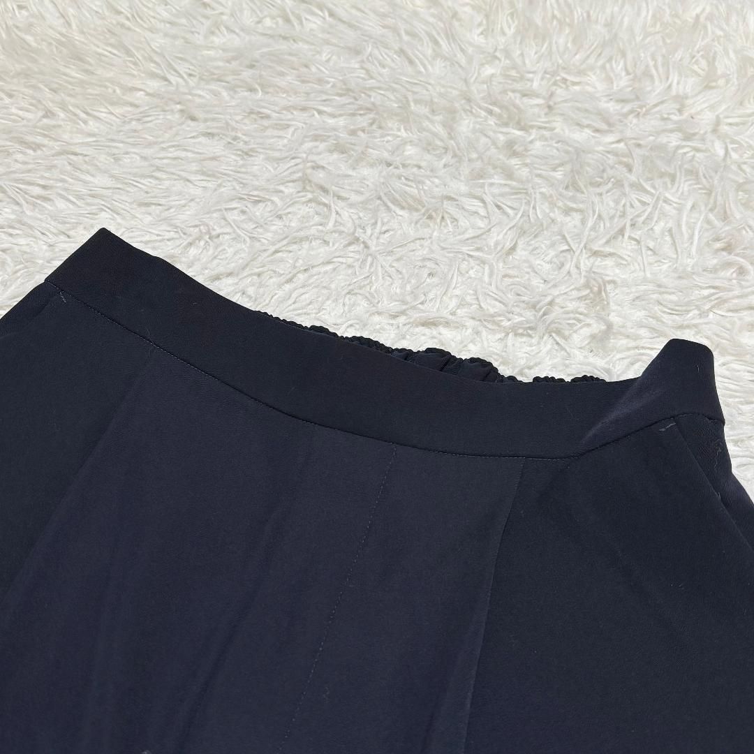 ENFOLD ウエストゴム ジョッパーズスラックス 38 ネイビー 新作入荷 コート