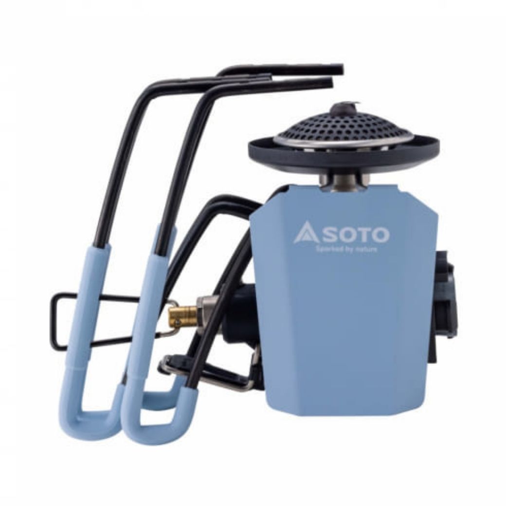  SPDS SOTO レギュレーターストーブ アイスグレー ST PD 310 IG カラー シングルバーナーコンロ バーベキュー 調理用品