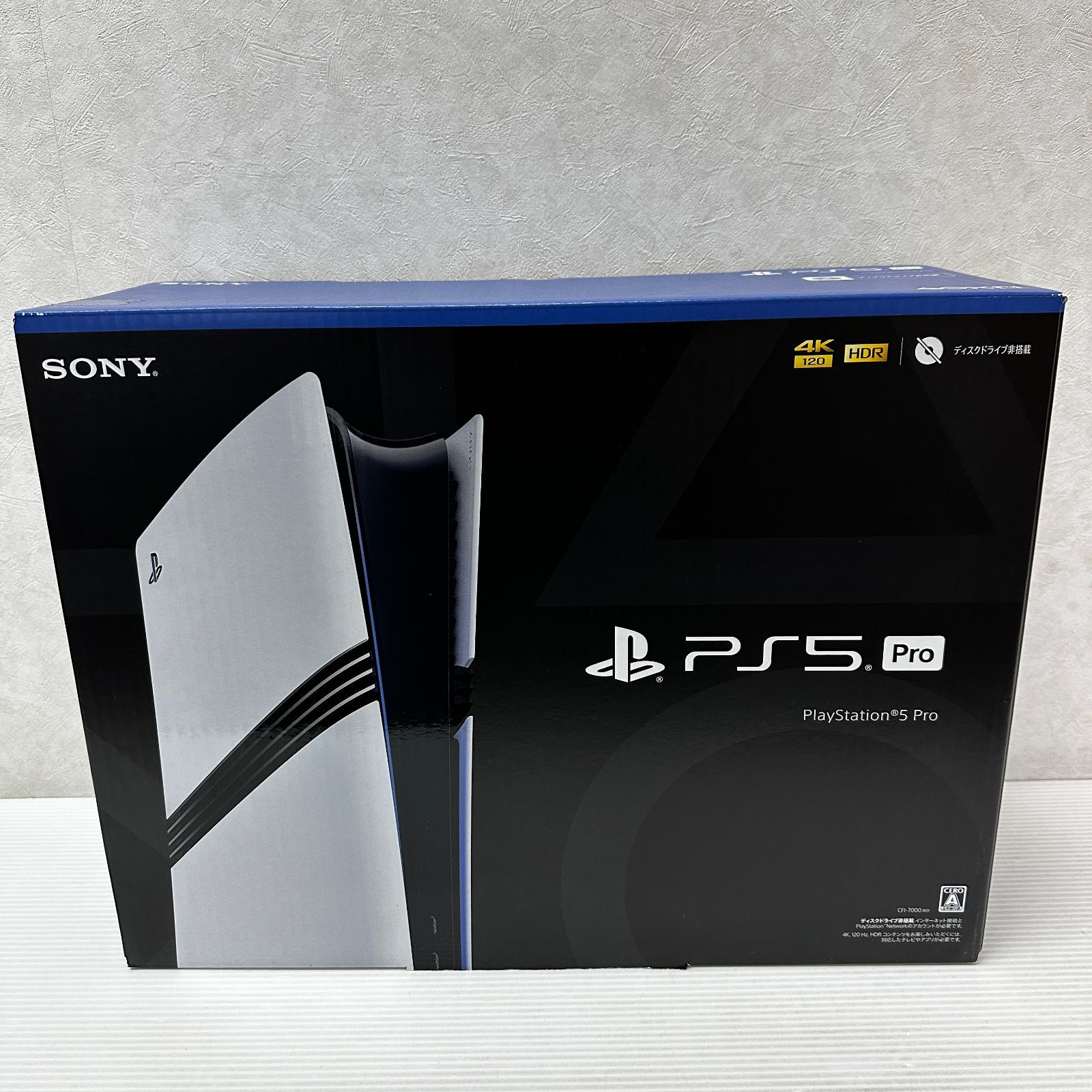 PlayStation 5 Pro 本体 CFI-7000B01 PS5 ※箱ダメージ・開封済みシール 