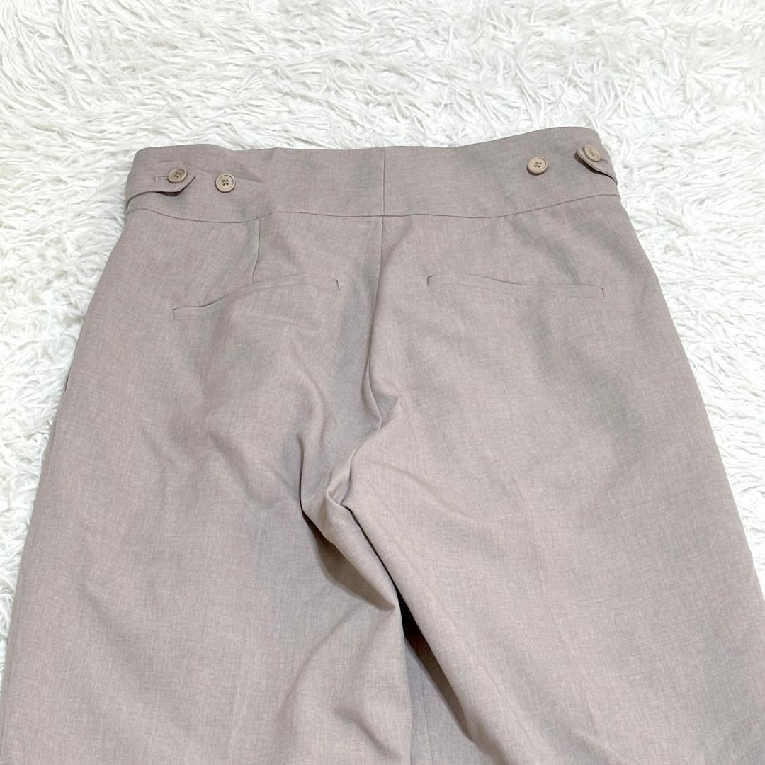 センタープレスワイドスラックス F