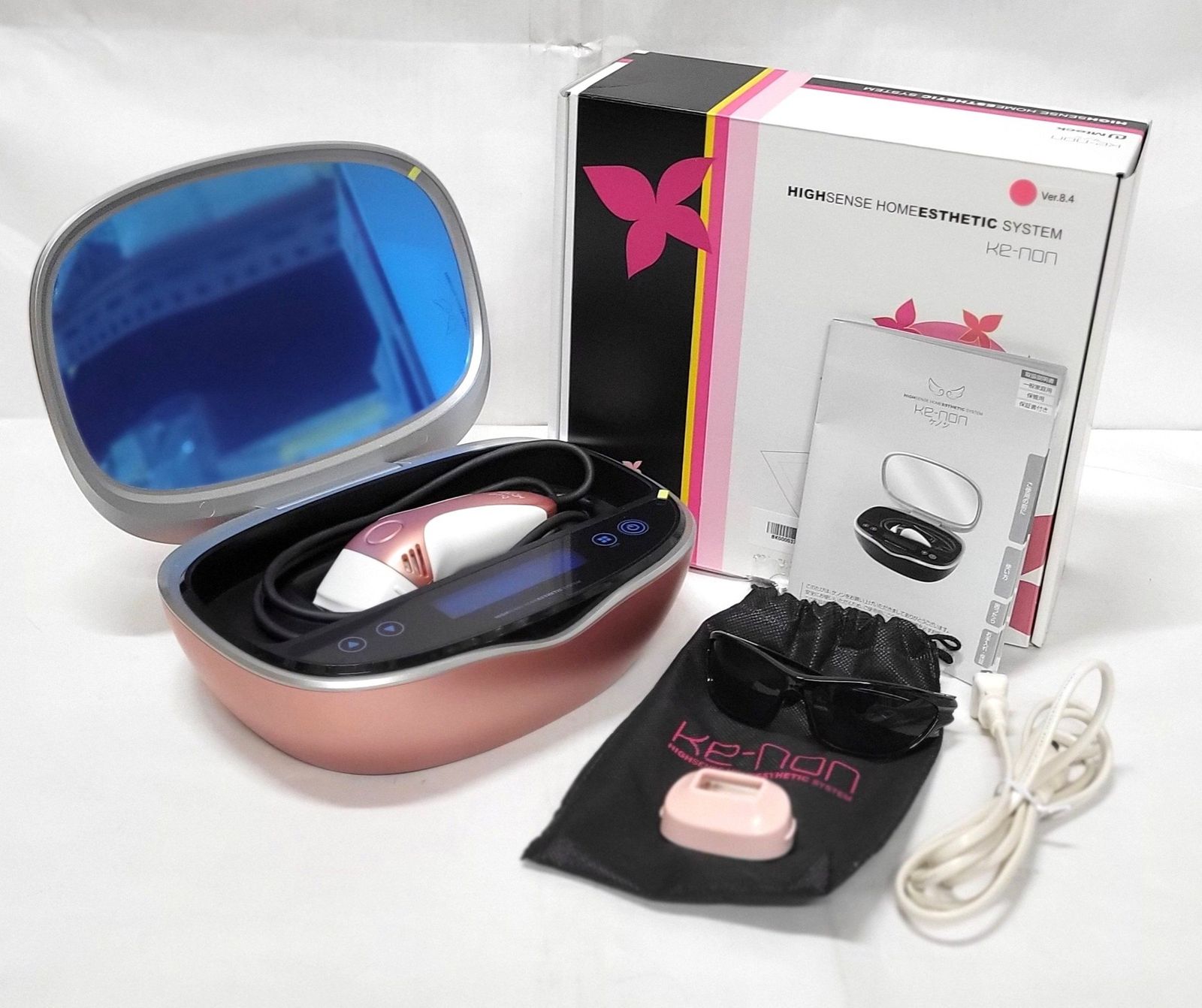 エムテック ケノン ver 8 4 カートリッジ 脱毛器 フラッシュ式 ke non 美容機器 C 19 byebye