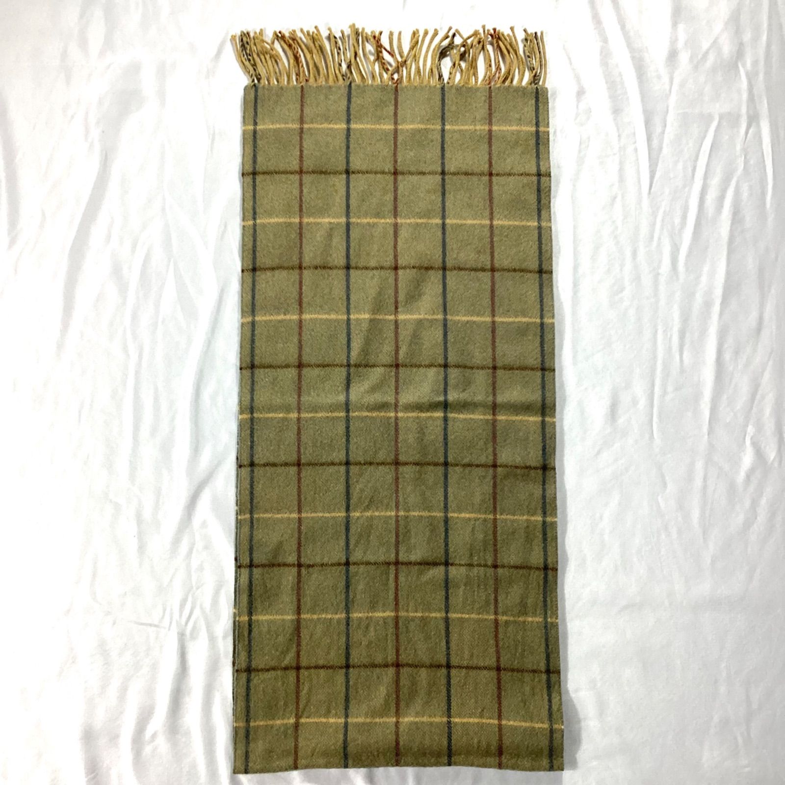 BURBERRYS バーバリーズ マフラー チェック カシミヤ100% 英国製