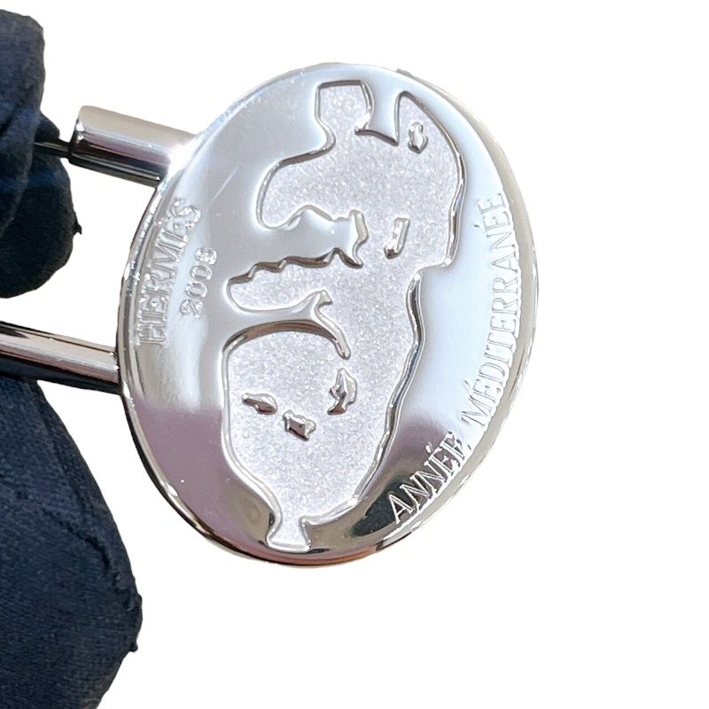 エルメス 地中海 2003年限定 カデナ シルバー メタル レディース HERMES 【中古】 エルメス HERMES 地中海 2003 カデナ シルバー メタル レディース