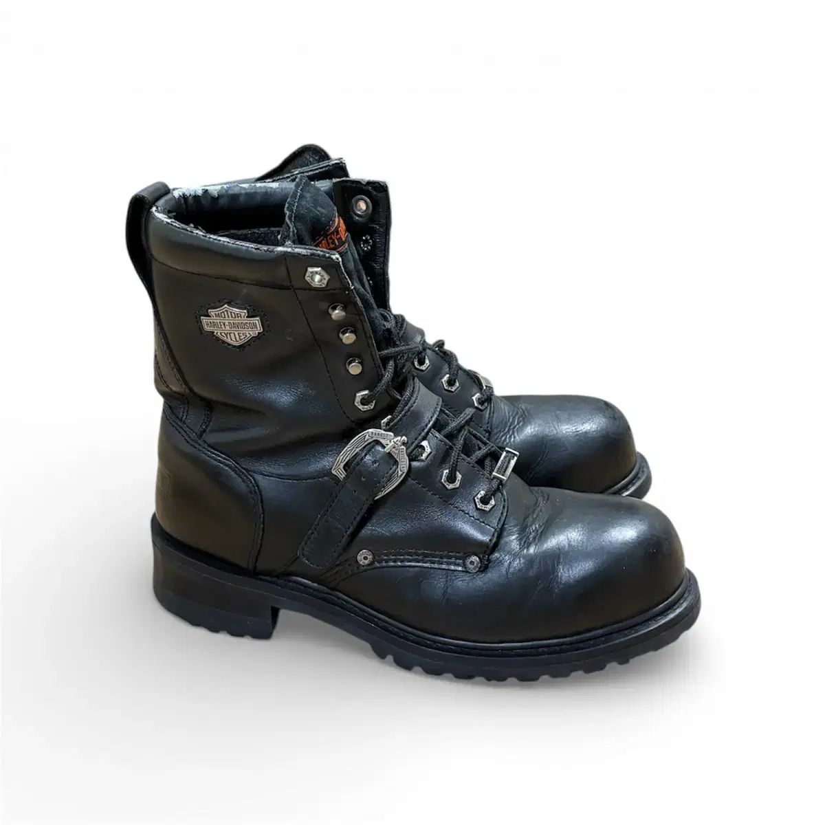 US 10 ハーレーダビッドソン バイカーストームパー ブーツ