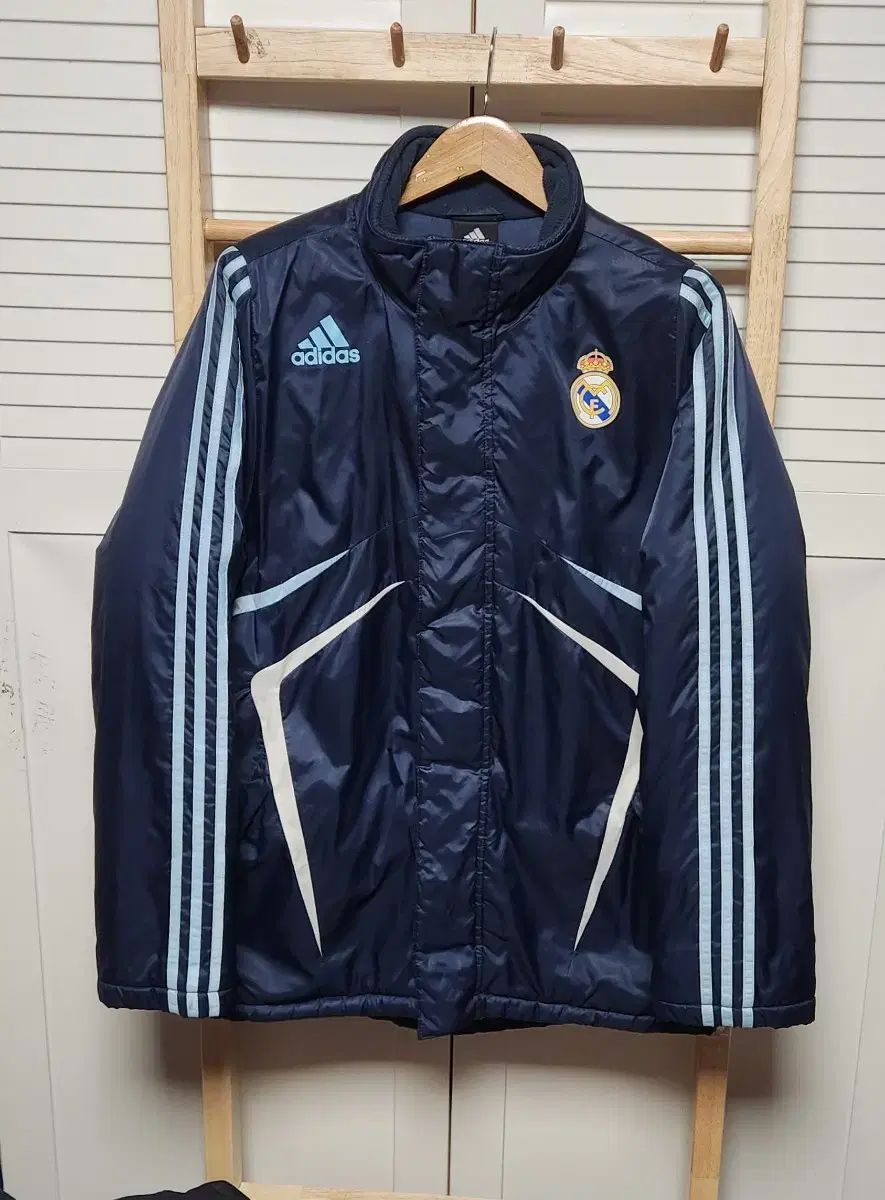 アディダス ル マドリード 09 10 ベンチ コート アウター ジャケット