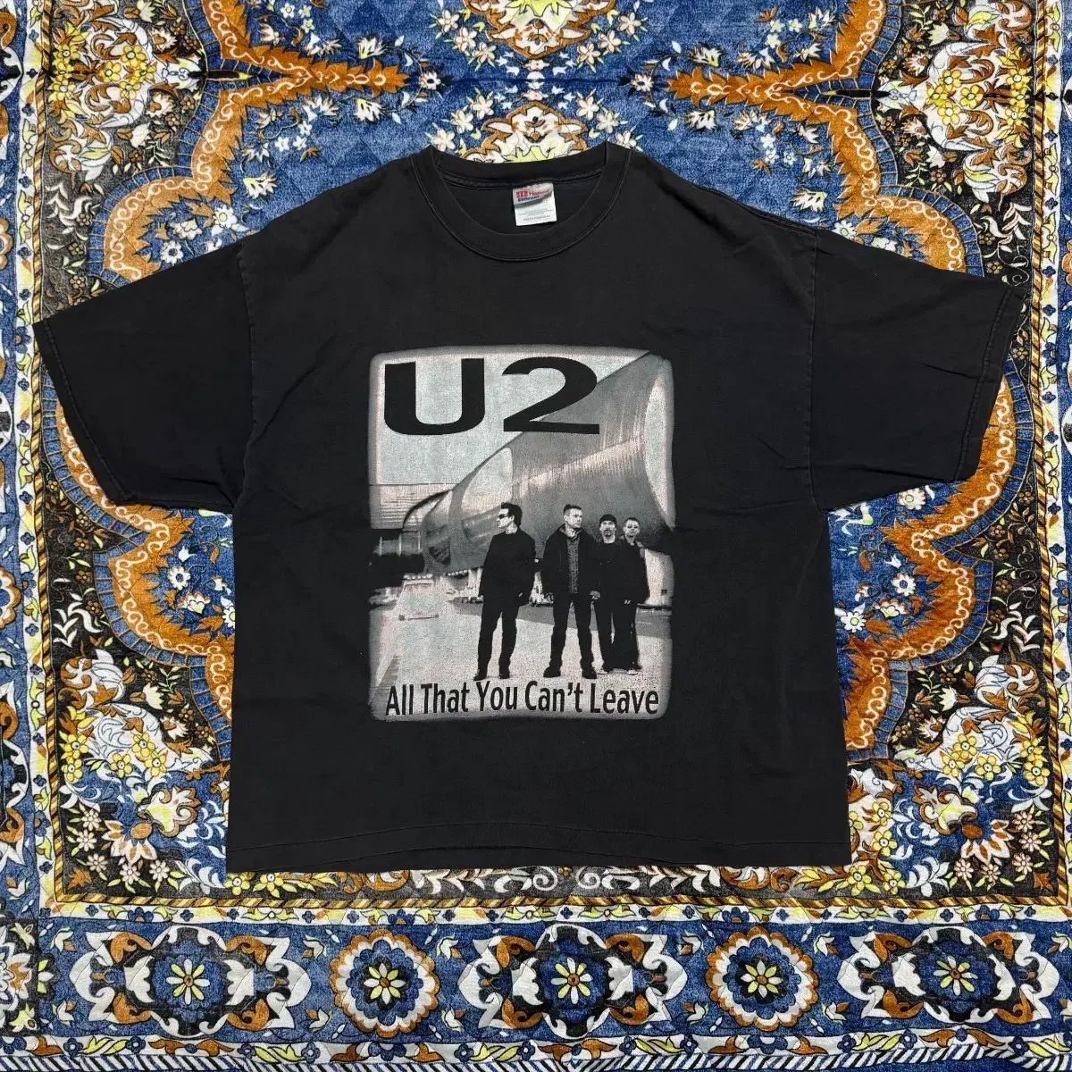 ヴィンテージ 9 00 s U 2 ツアー バンドTシャツ ブラック