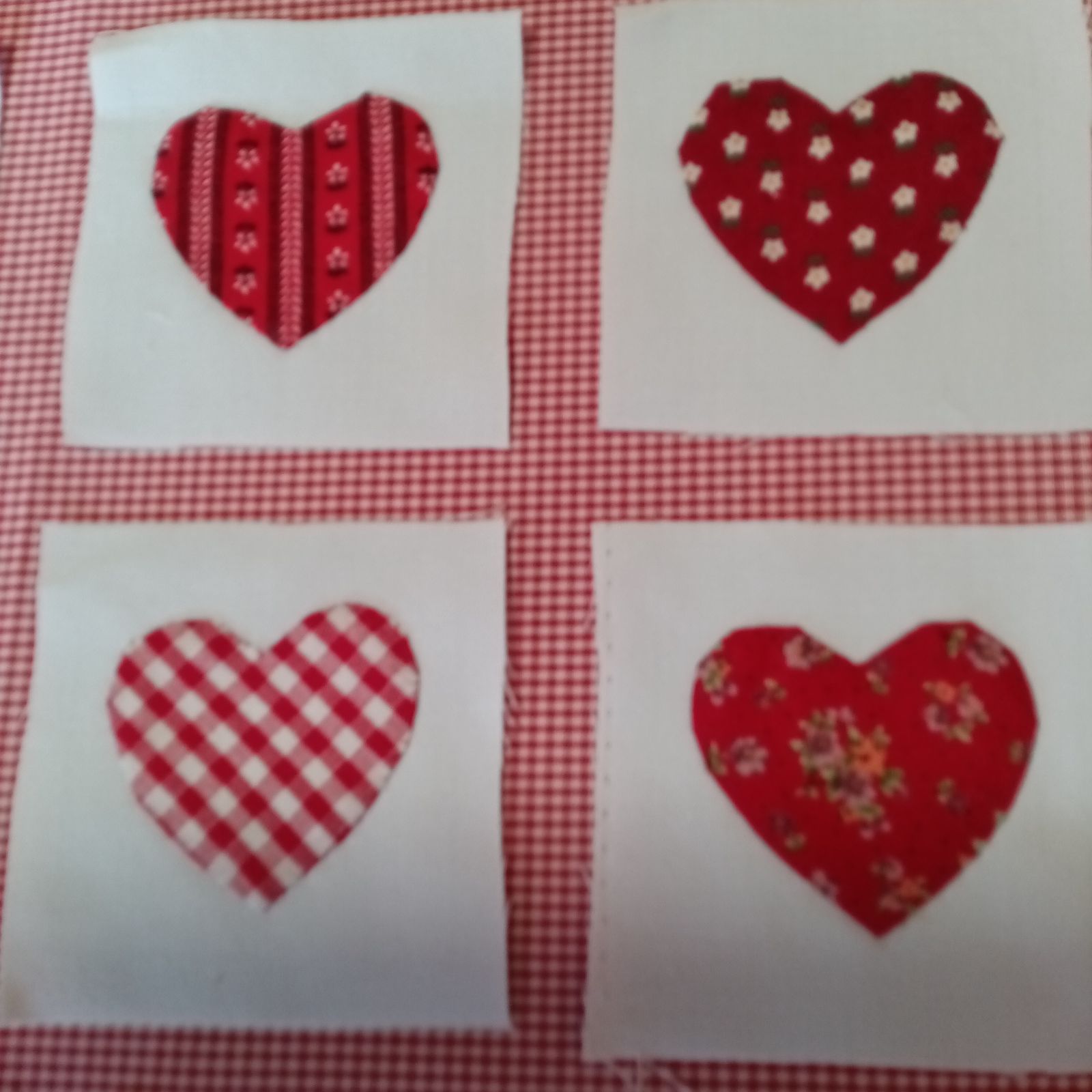 ハンドメイド  パッチワークキルトトップ パッチワークキルトトップ9枚組2点 - メルカリ