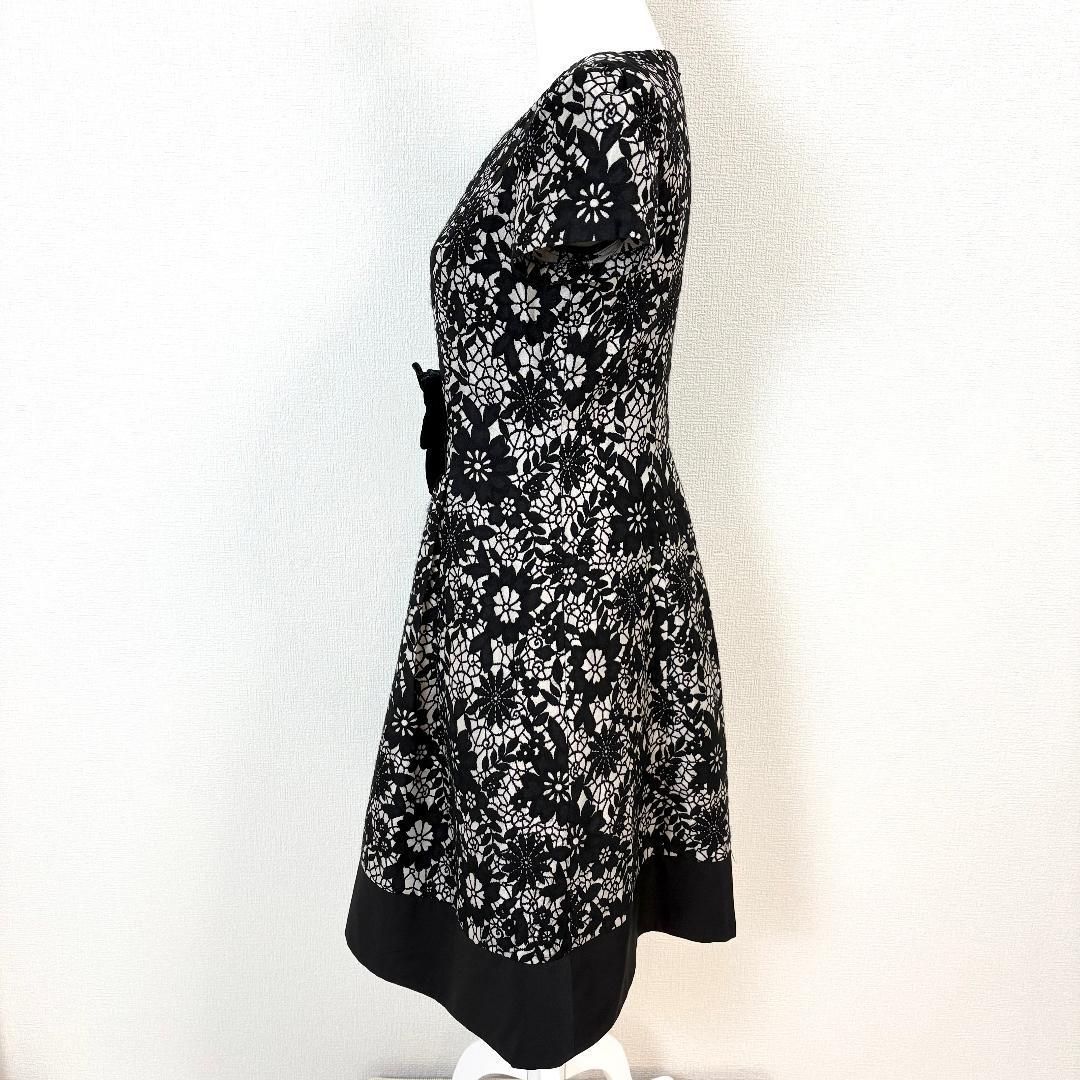 半袖ワンピース ベロアリボン