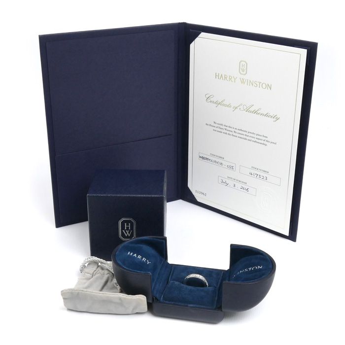 HARRY WINSTON ハリーウィンストン Pt950プラチナ プリンセスカット