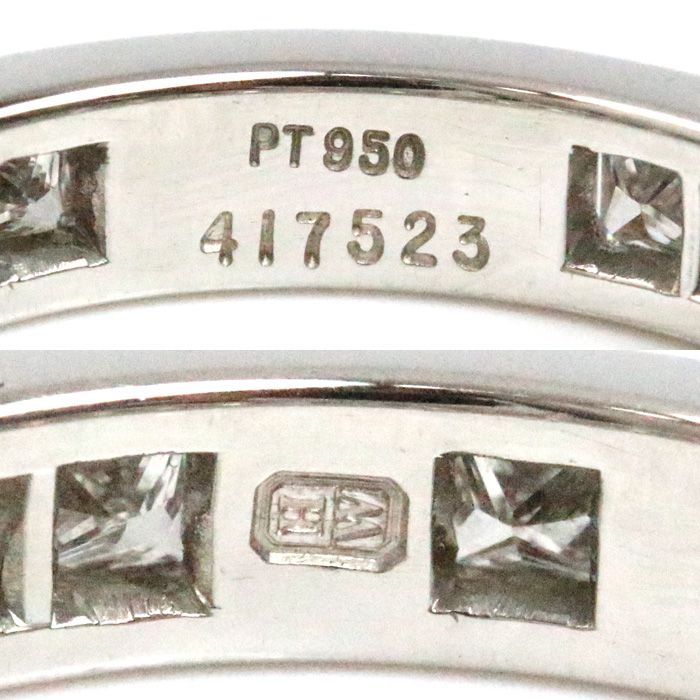 HARRY WINSTON ハリーウィンストン Pt950プラチナ プリンセスカット