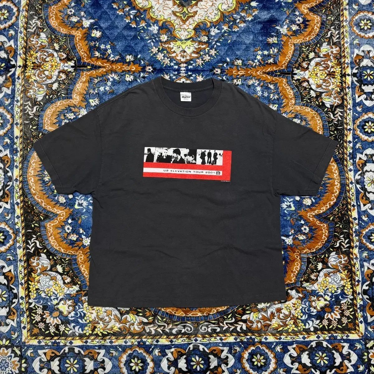 ヴィンテージ 9 00 s USA U 2 ツアー バンドTシャツ ブラック