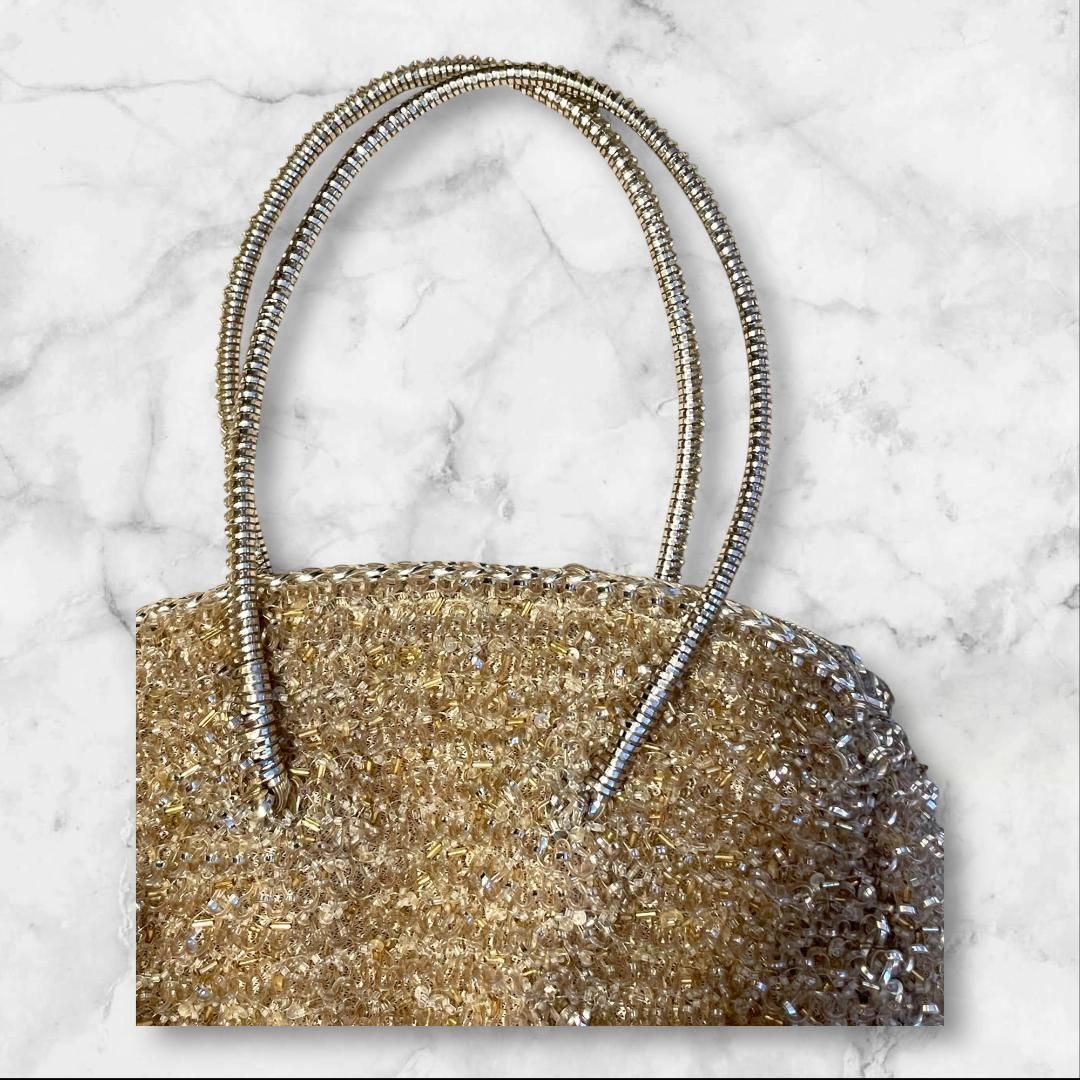 【美品】アンテプリマ ワイヤー バッグ ゴールド アンテプリマ ワイヤーバッグ ゴールド ハンドバッグ 保存袋付 - メルカリ