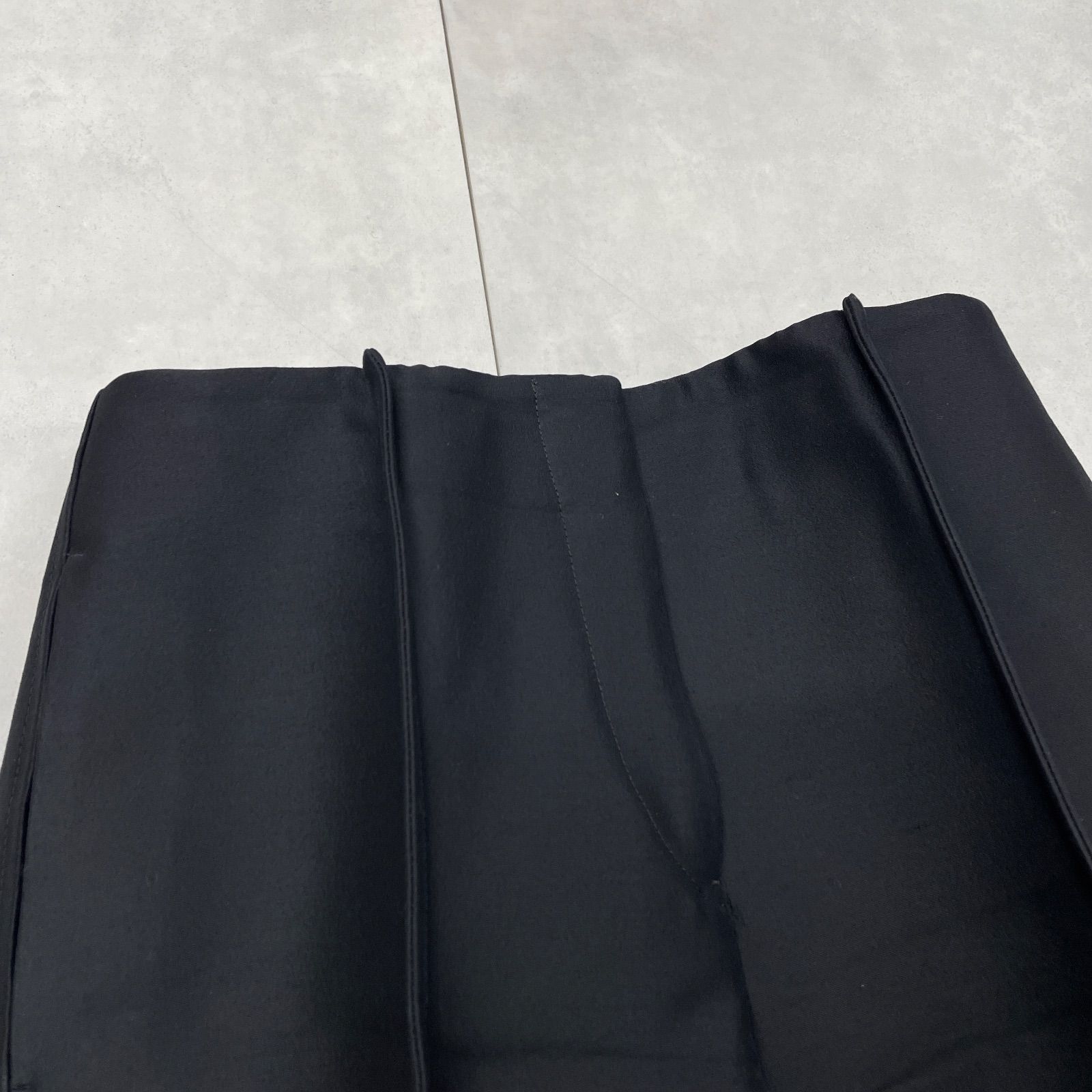 JIL SANDER 18ss ウールギャバジン ワイドスラックス　イタリア製 JIL SANDER ジルサンダー ウールギャバジン リラックス テーパード