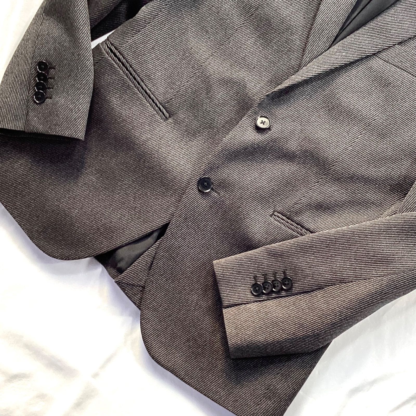 JOSEPH HOMME ジョセフオム スーツ グレー ポリエステル 上下サイズ