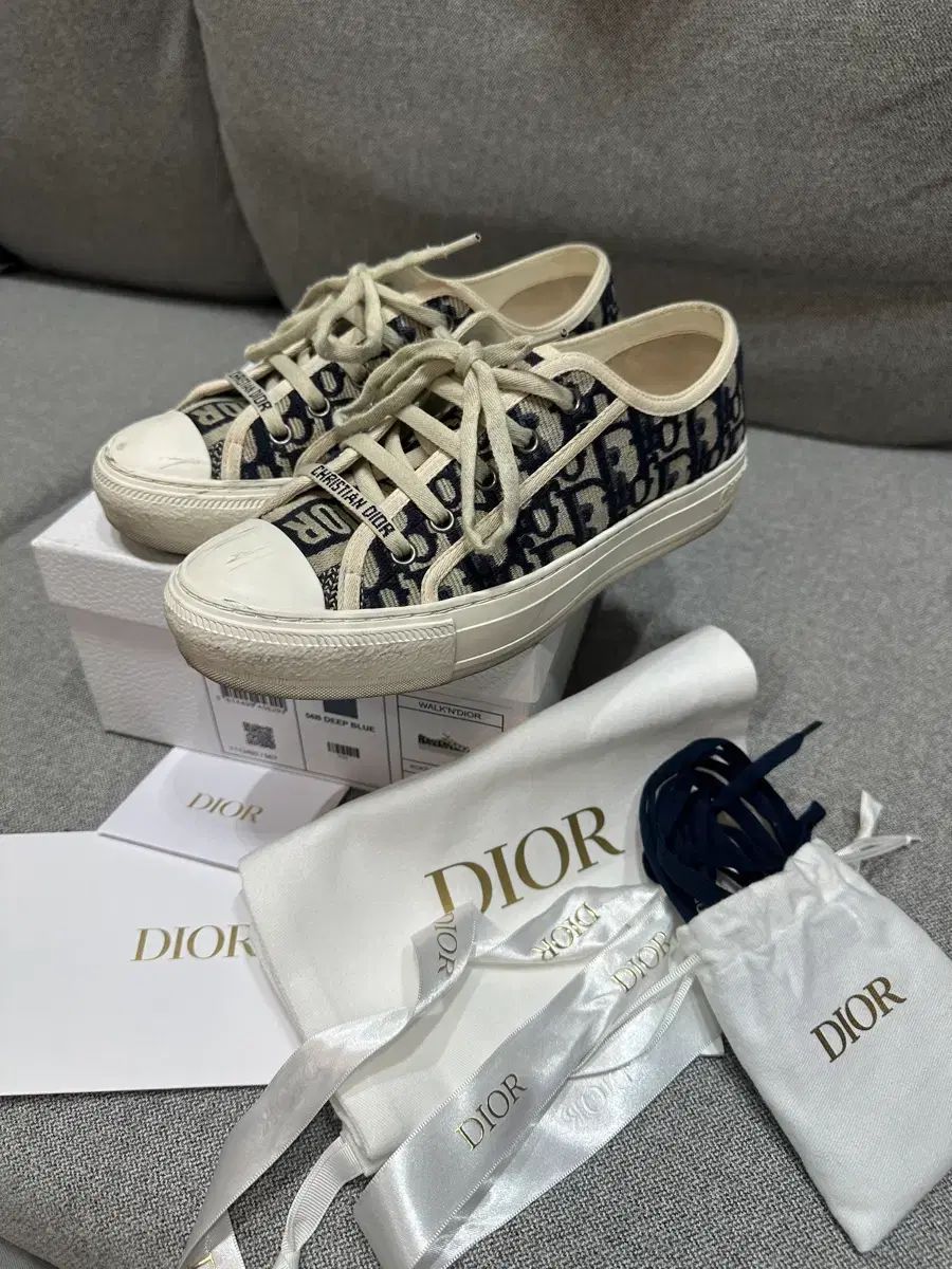 ディオール オブリーク スニーカー 37