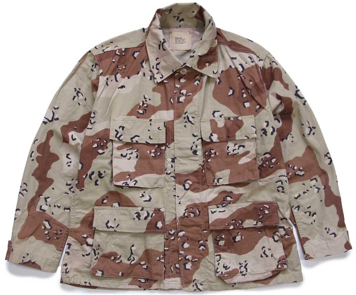 90 s 米軍 U ARMY チョコチップ デザートカモ BDU ジャケット M XXS オールド ビンテージ ミリタリー コンバット カバーオール