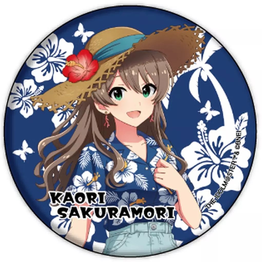 中古】バッジ・ビンズ 桜守歌織(上半身) 「アイドルマスター ミリオン