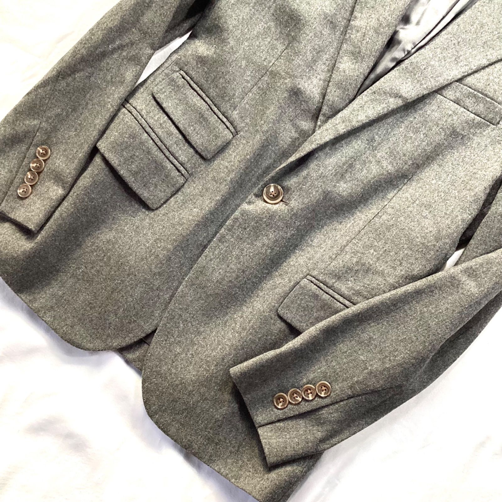 POLO RALPH LAUREN ポロラルフローレン テーラードジャケット グレー