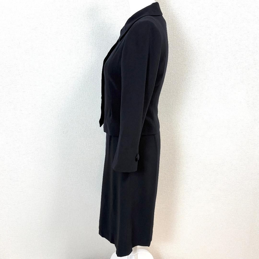 【美品】 YUKITORII 半袖ワンピースセットアップ 36 ダークネイビー 美品】 YUKITORII 半袖ワンピースセットアップ 36 ダークネイビー