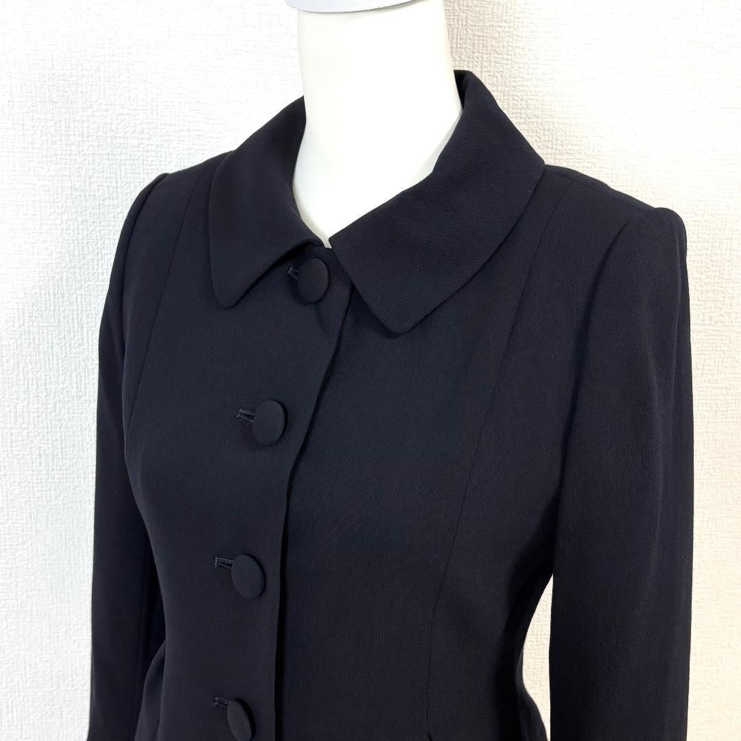 美品】 YUKITORII 半袖ワンピースセットアップ 36 ダークネイビー