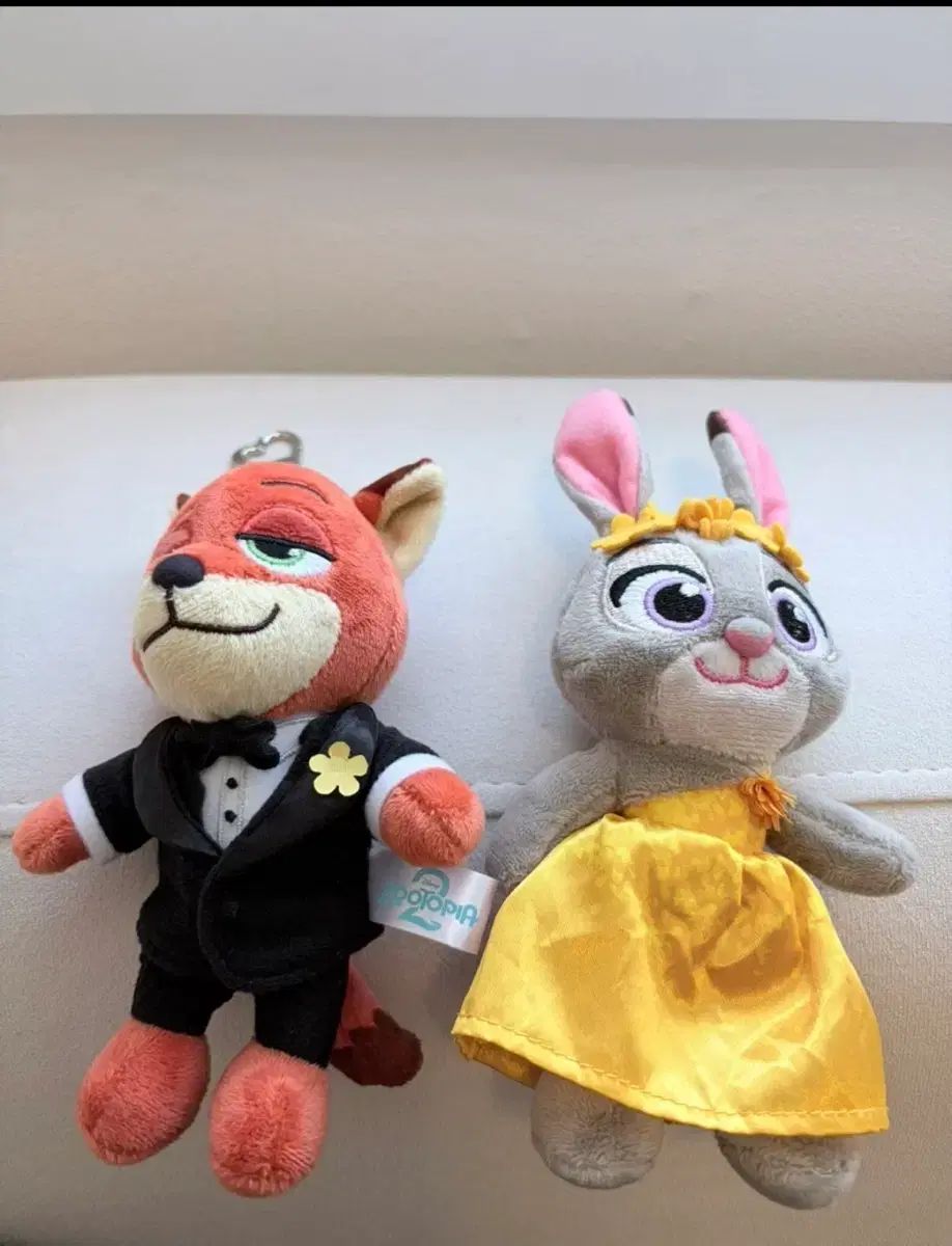 Cジュトピア ニック ジュディ ウェディング ぬいぐるみ セット CGV