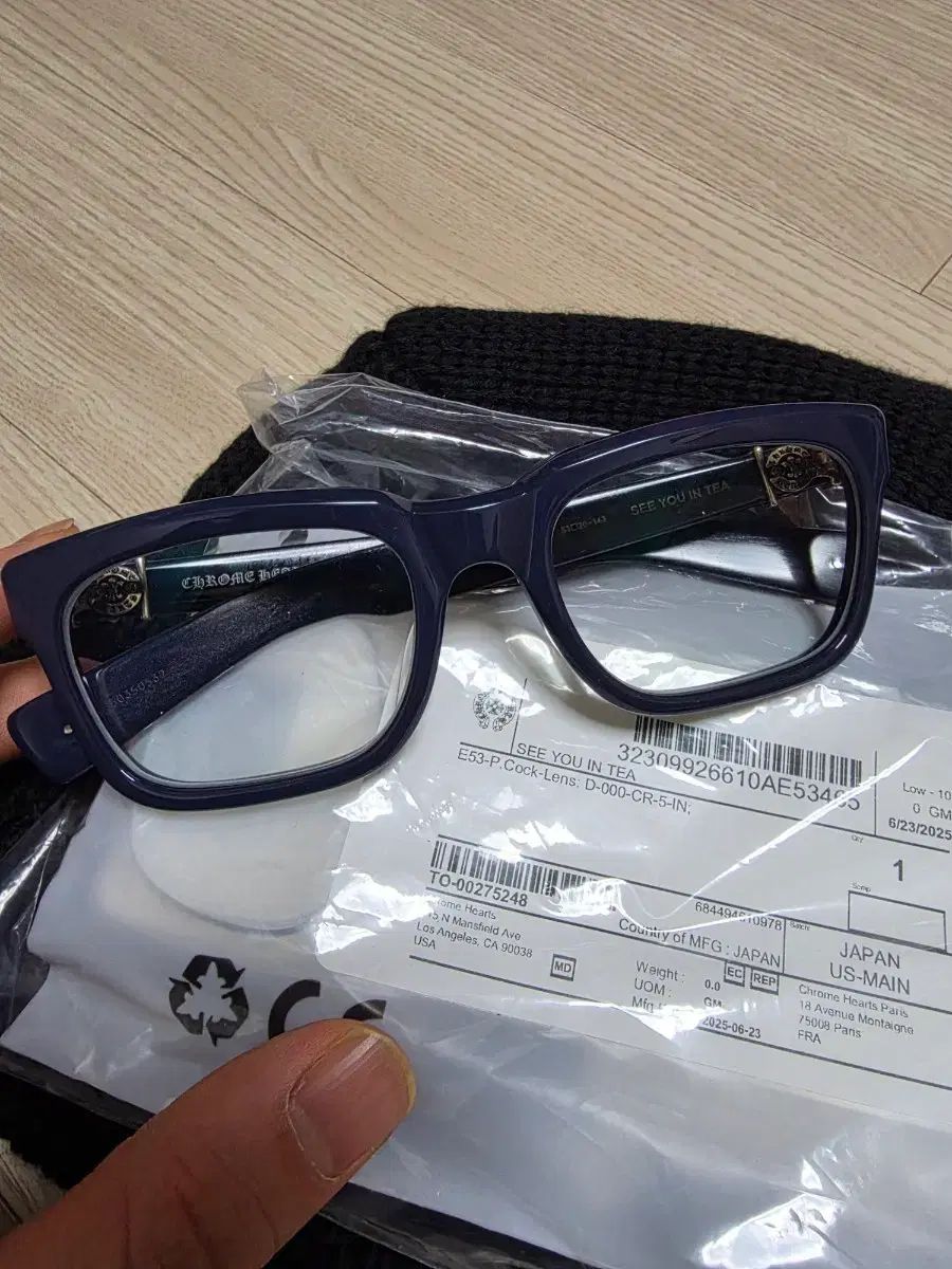 クロムハーツメガネ CU IN Tシャツ