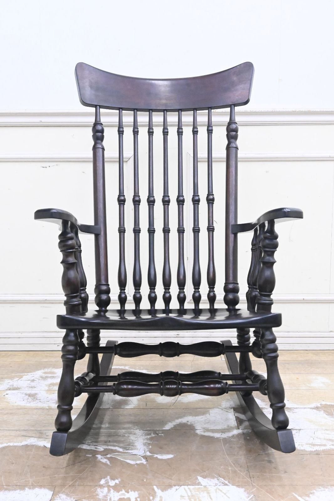 DD32◇定価約24万円◇松本民芸家具 ロッキングチェア ミズメ桜 無垢