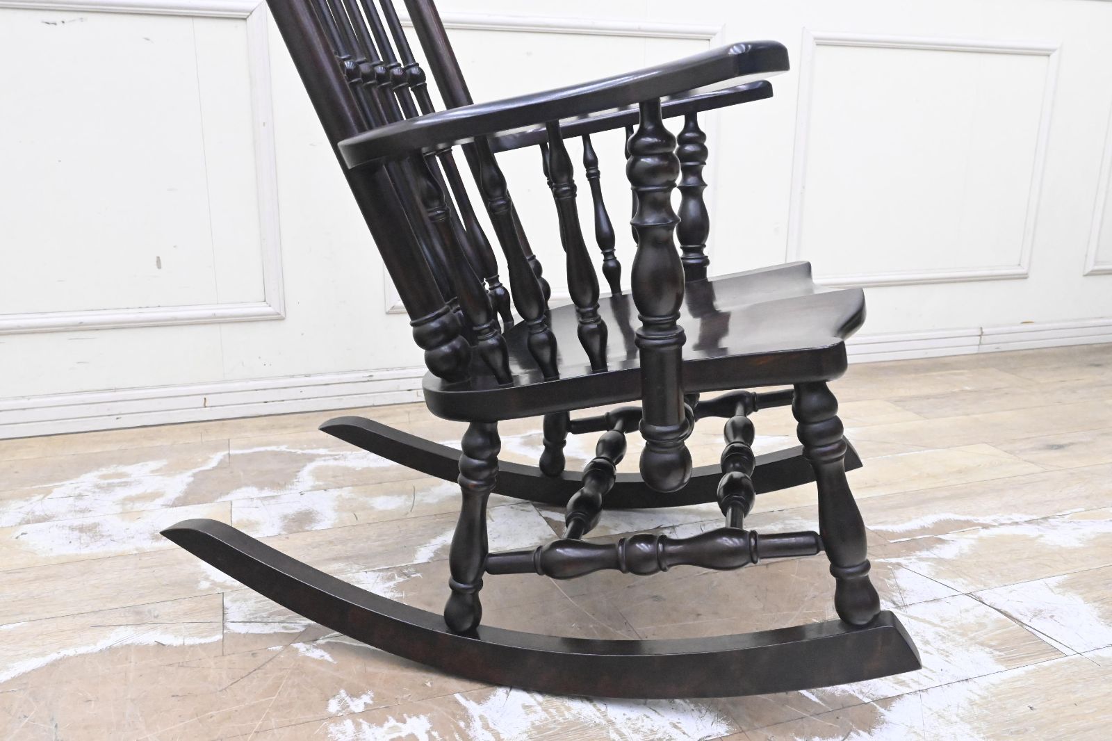 DD32◇定価約24万円◇松本民芸家具 ロッキングチェア ミズメ桜 無垢