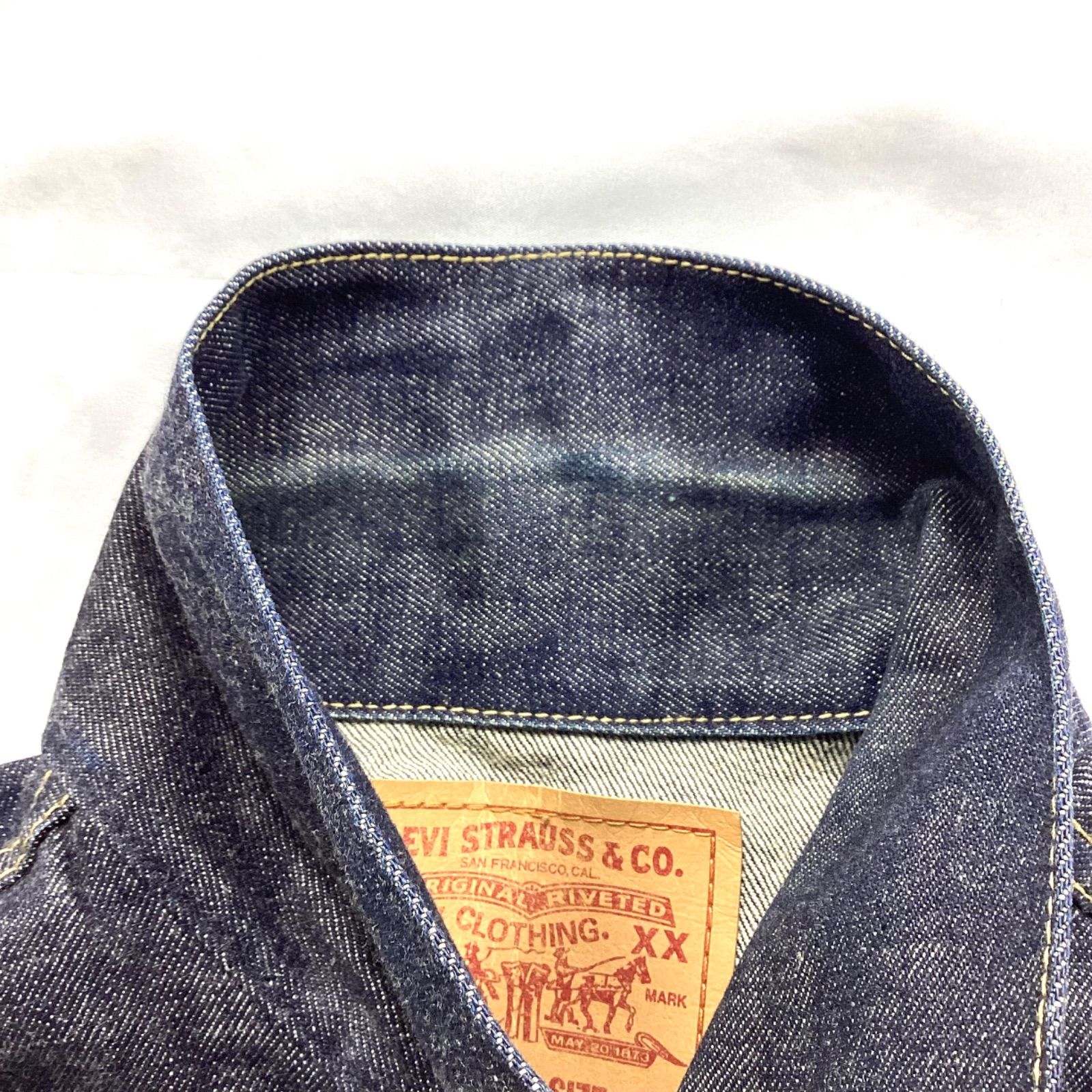 Levi's リーバイス デニムジャケット Gジャン 557XX 90s 復刻 3rd 濃紺