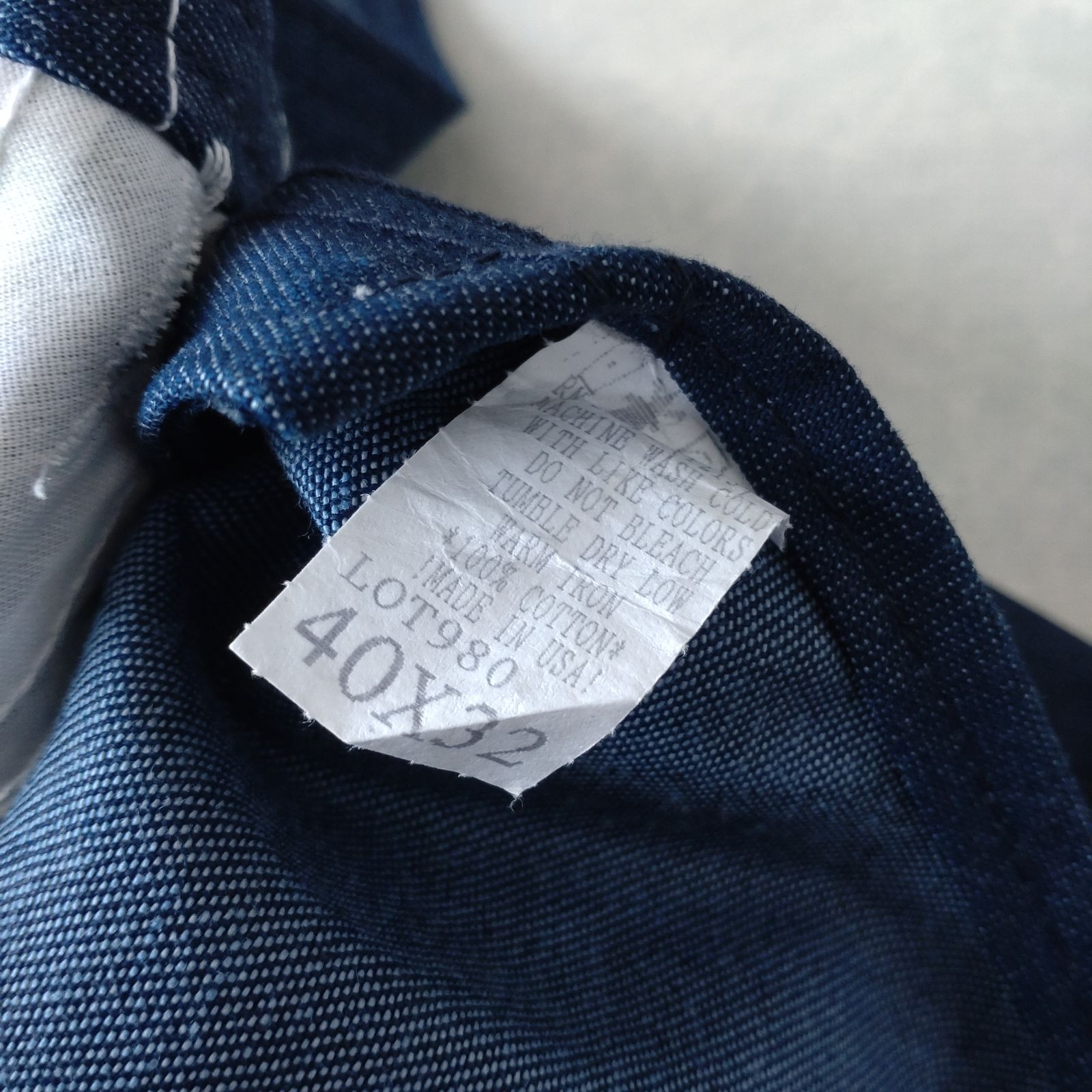 □デッドストック古着 ROUND HOUSE ラウンドハウス USA製 リジット