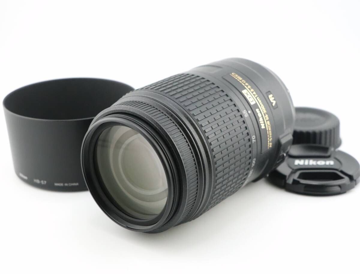 上品 ニコン NIKON AF S DX NIKKOR 55 300 mm F 4 5 6 G ED VR W 1212＃4086