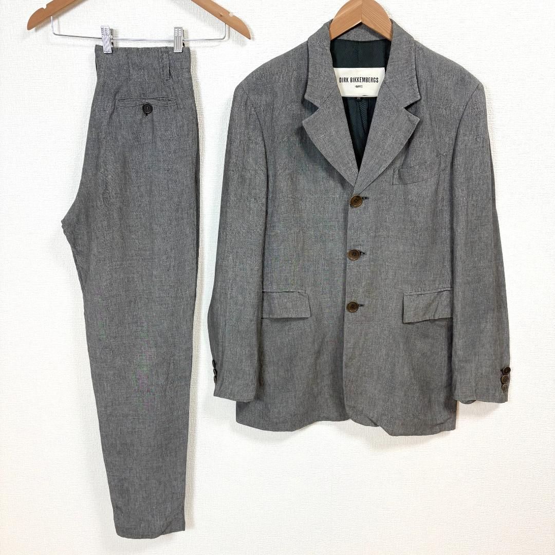 DIRK BIKKEMBERGS メンズスーツセットアップ 50/48 グレー - メルカリ