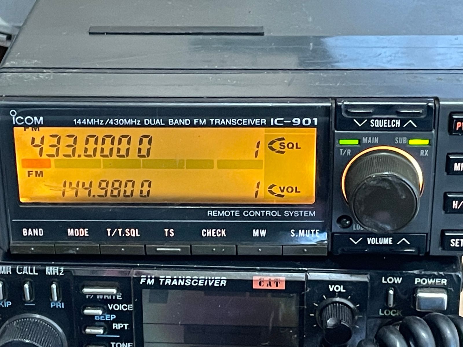 アイコム 無線機 IC 901 D トランシーバー iCOM アマチュア無線 A 035 byebye