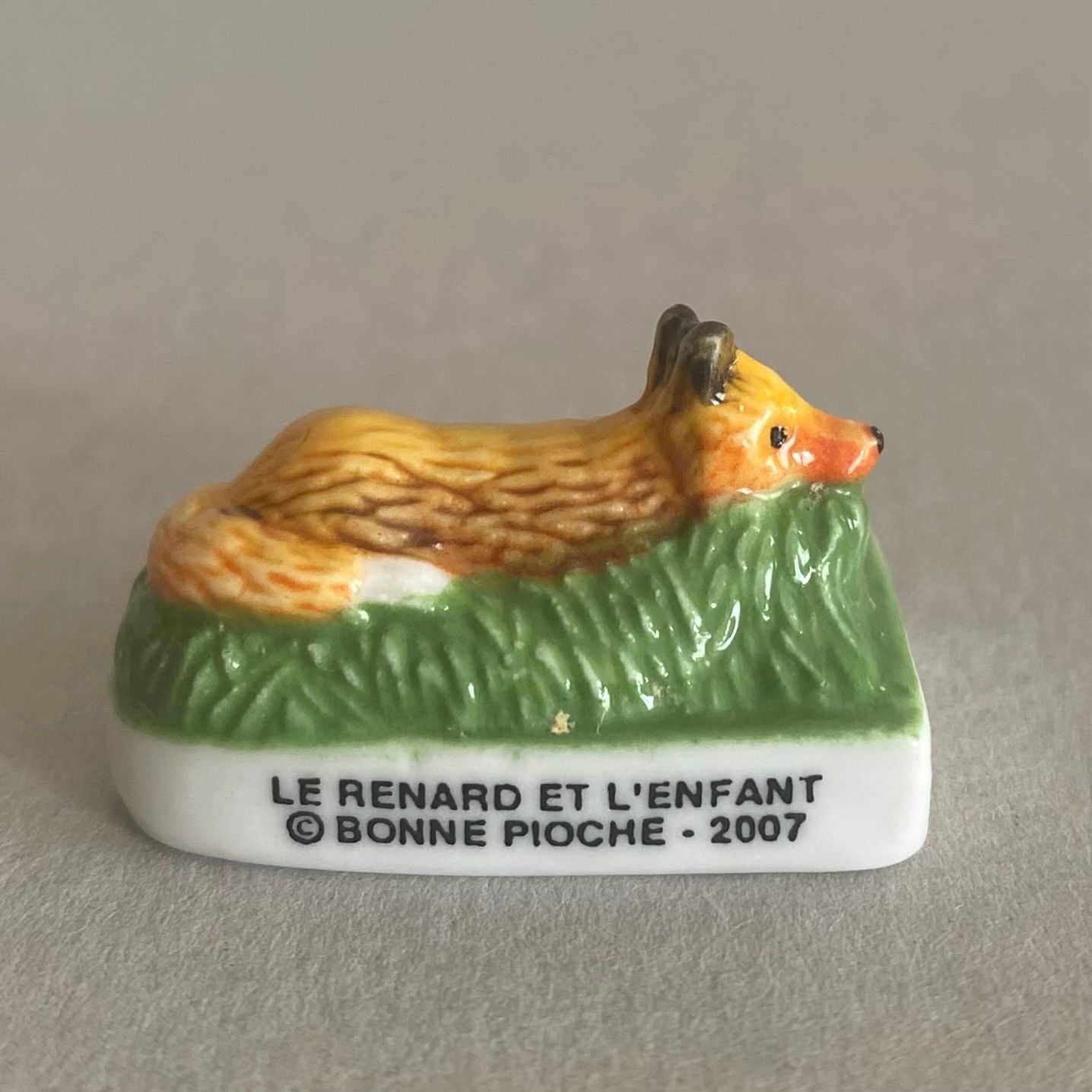 きつねのフェーブ ※欠けあり／キツネとわたしの12ヶ月／フランス雑貨